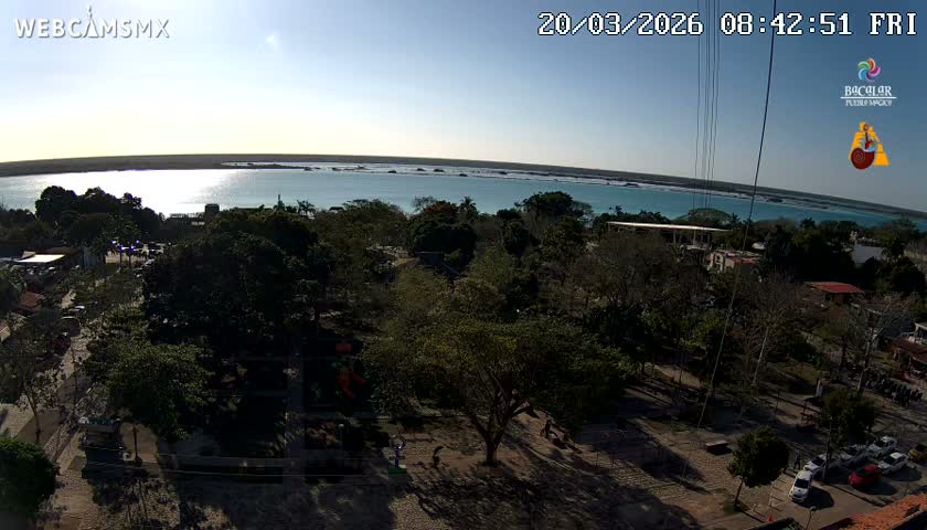 Bacalar City Skyline & Bacalar Lake View Live Cam - Bacalar,  Quintana Roo, Mexico 