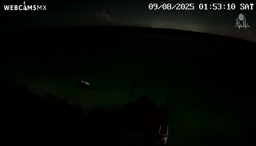Laguna de Bacalar Lagoon Lake Akalki Live Cam - Bacalar,  Quintana Roo, Mexico