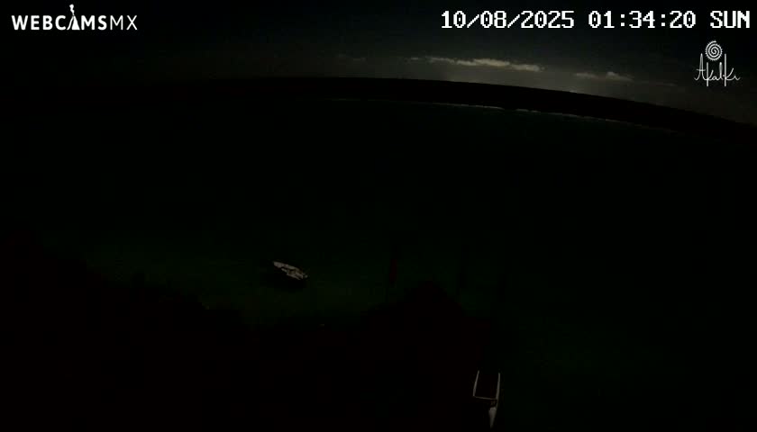Laguna de Bacalar Lagoon Lake Akalki Live Cam - Bacalar,  Quintana Roo, Mexico