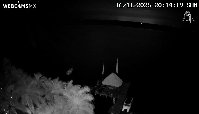 Laguna de Bacalar Lagoon Lake Akalki Live Cam - Bacalar,  Quintana Roo, Mexico