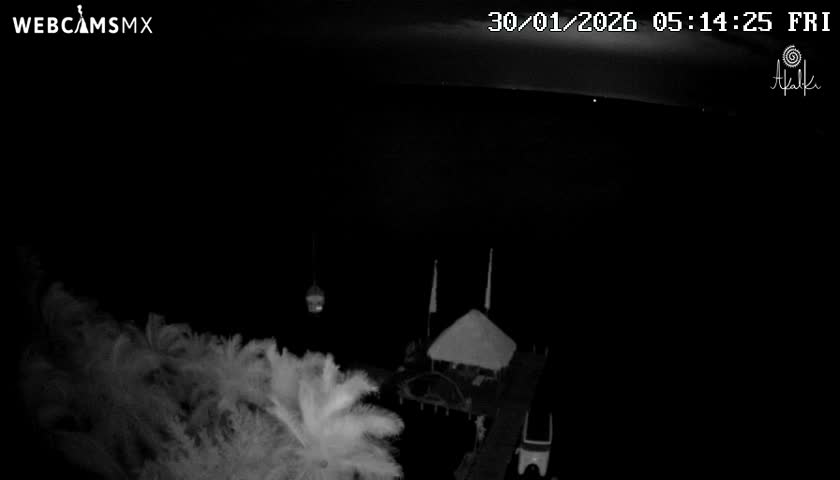 Laguna de Bacalar Lagoon Lake Akalki Live Cam - Bacalar,  Quintana Roo, Mexico