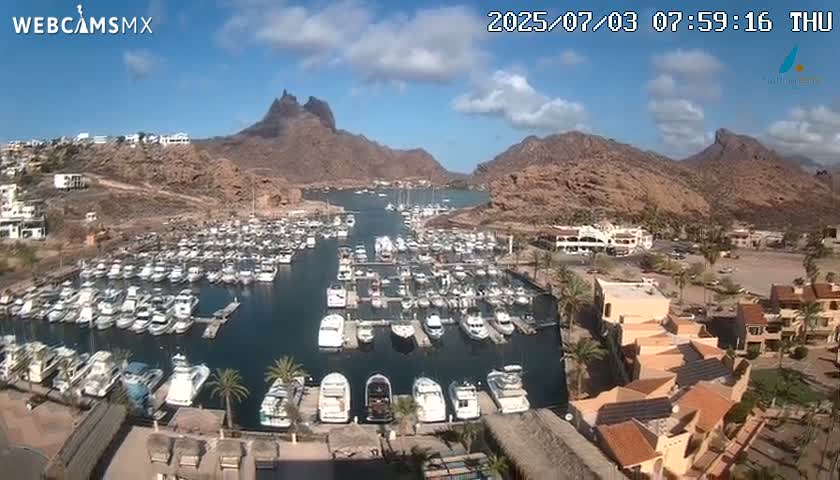 San Carlos Village & Marine Live Cam - San Carlos, Guaymas, Sonora, Mexico