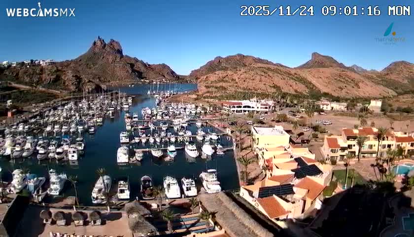 San Carlos Village & Marine Live Cam - San Carlos, Guaymas, Sonora, Mexico