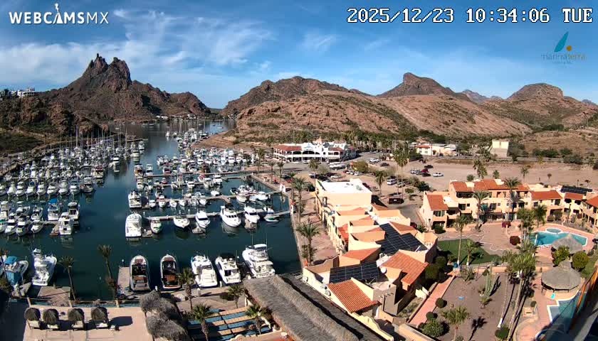 San Carlos Village & Marine Live Cam - San Carlos, Guaymas, Sonora, Mexico