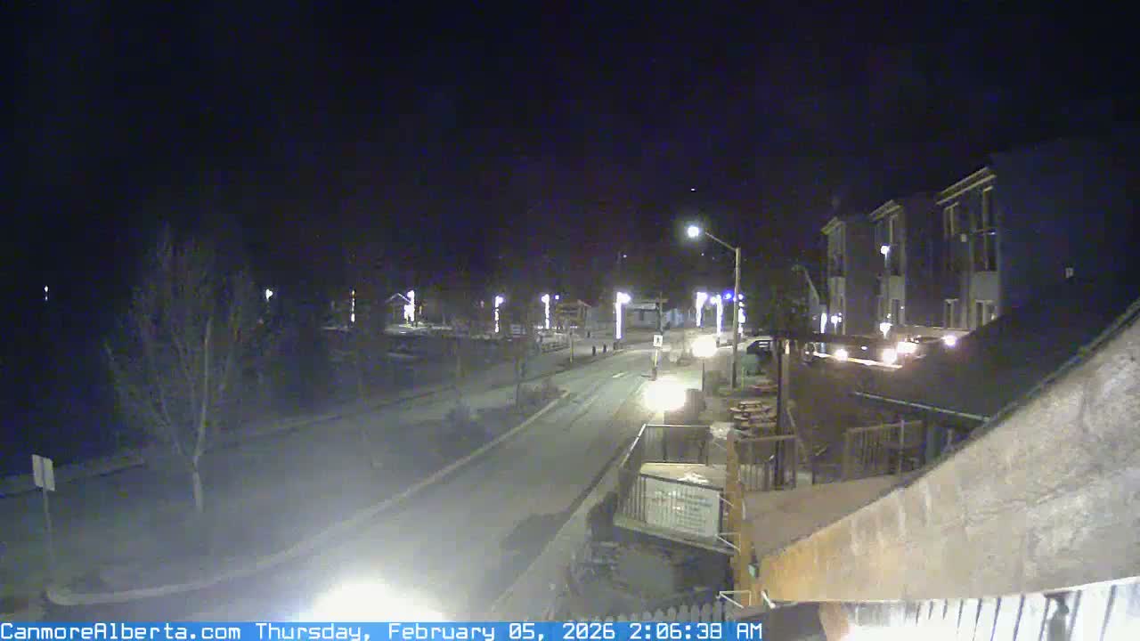 Canmore Mt. Lawrance Grassi & Ha Ling Peak View Live Cam - Canmore, Alberta's Rockies, Alberta, Canada