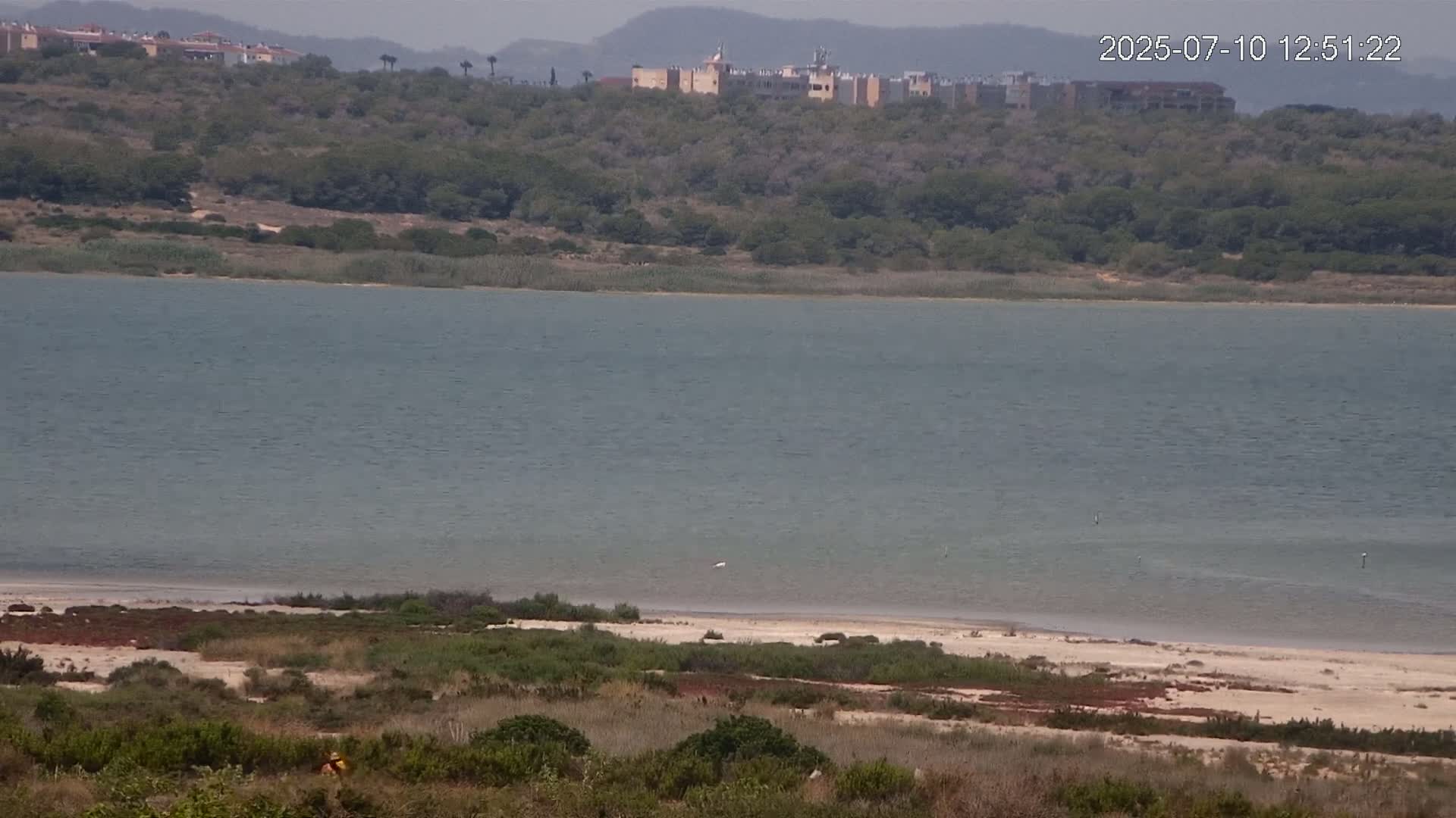 Laguna Salada de La Mata Lagoon Lake & -Parque Natural Lagunas de La Mata y Torrevieja Natural Park Live Cam - Torrevieja, Alicante, Valencia, Spain 