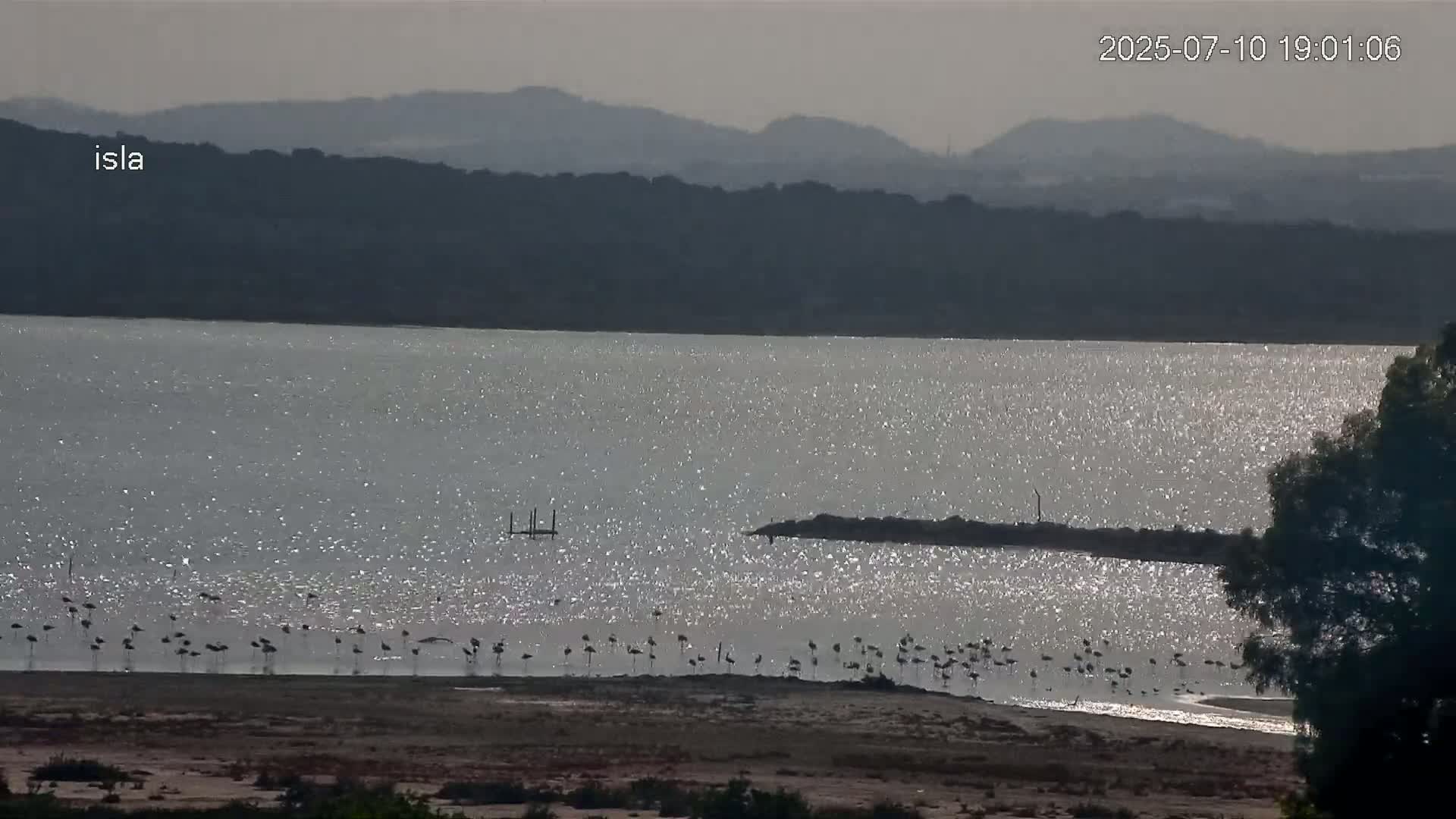 Laguna Salada de La Mata Lagoon Lake & -Parque Natural Lagunas de La Mata y Torrevieja Natural Park Live Cam - Torrevieja, Alicante, Valencia, Spain 