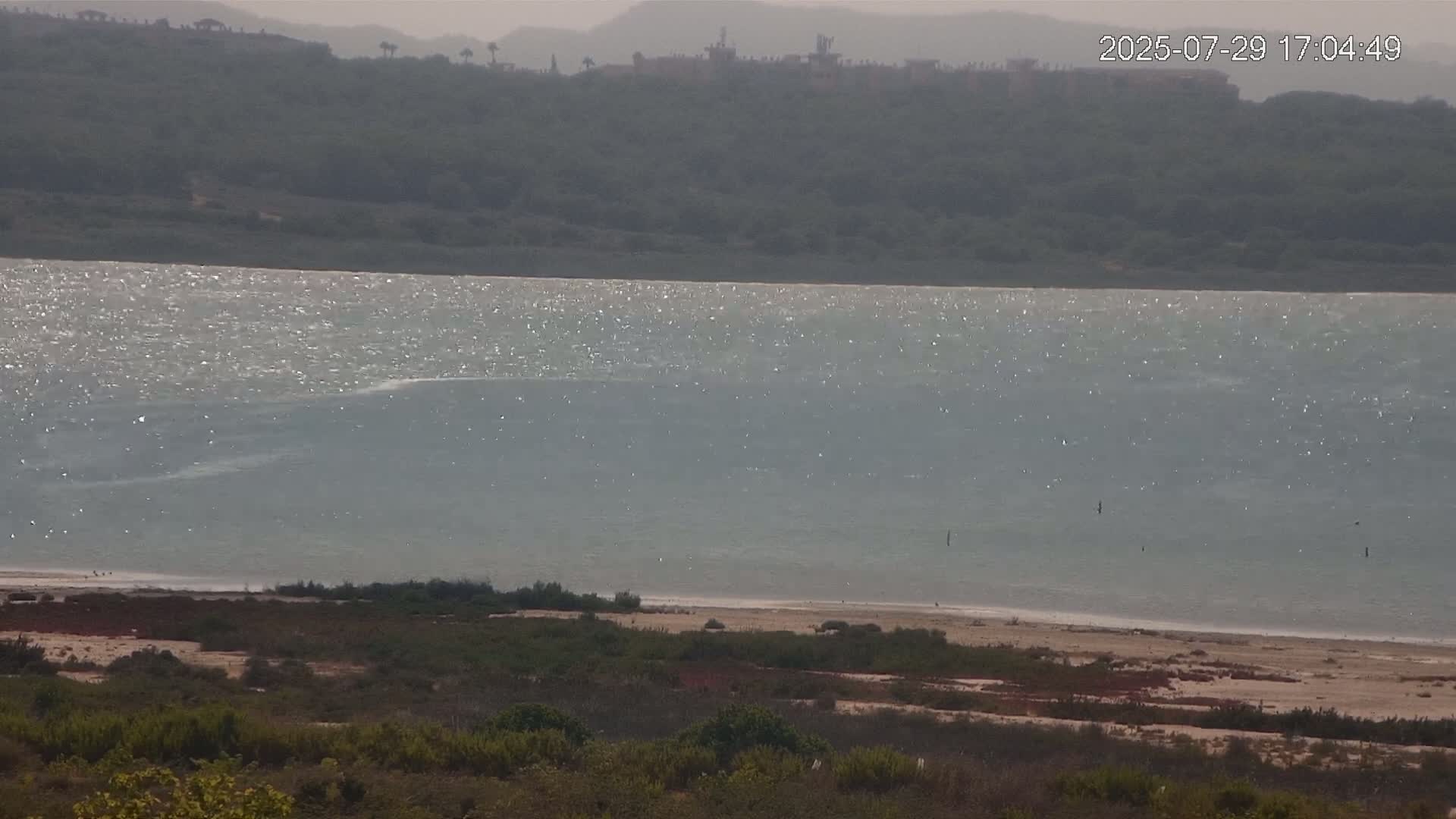 Laguna Salada de La Mata Lagoon Lake & -Parque Natural Lagunas de La Mata y Torrevieja Natural Park Live Cam - Torrevieja, Alicante, Valencia, Spain 