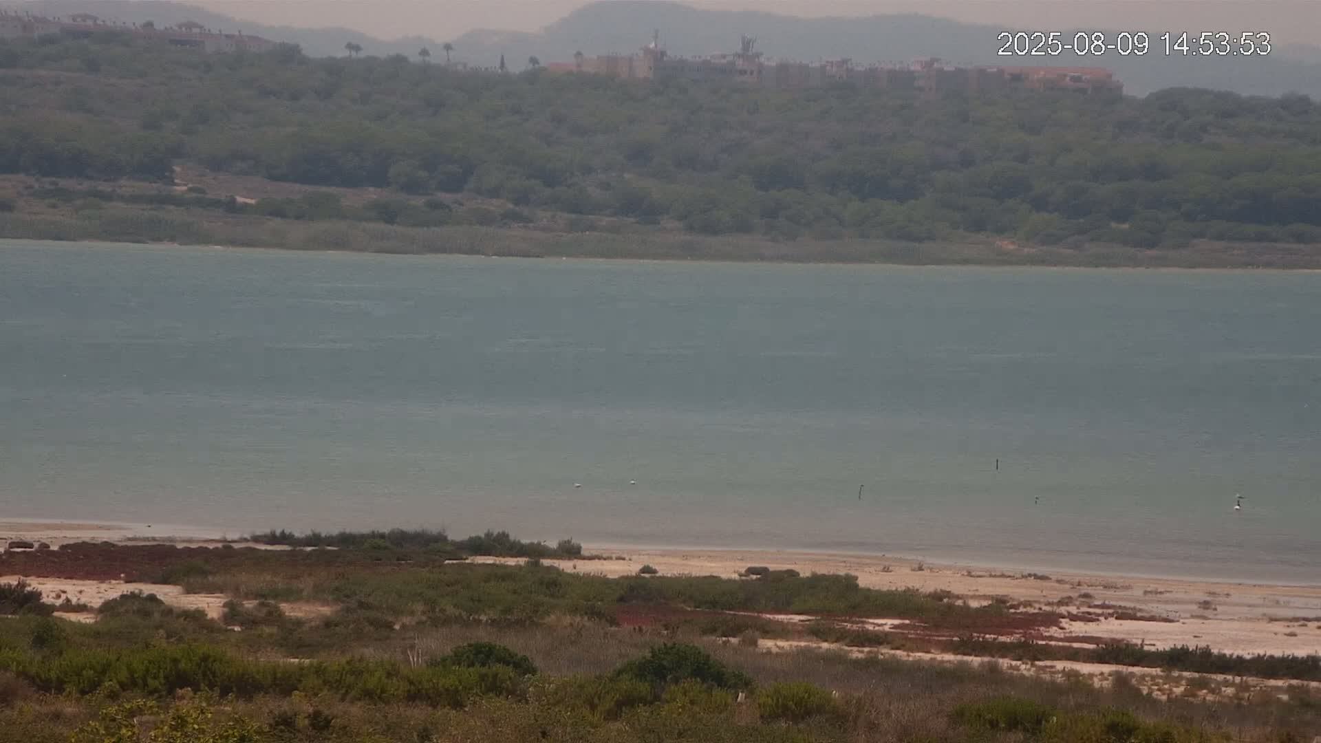 Laguna Salada de La Mata Lagoon Lake & -Parque Natural Lagunas de La Mata y Torrevieja Natural Park Live Cam - Torrevieja, Alicante, Valencia, Spain 