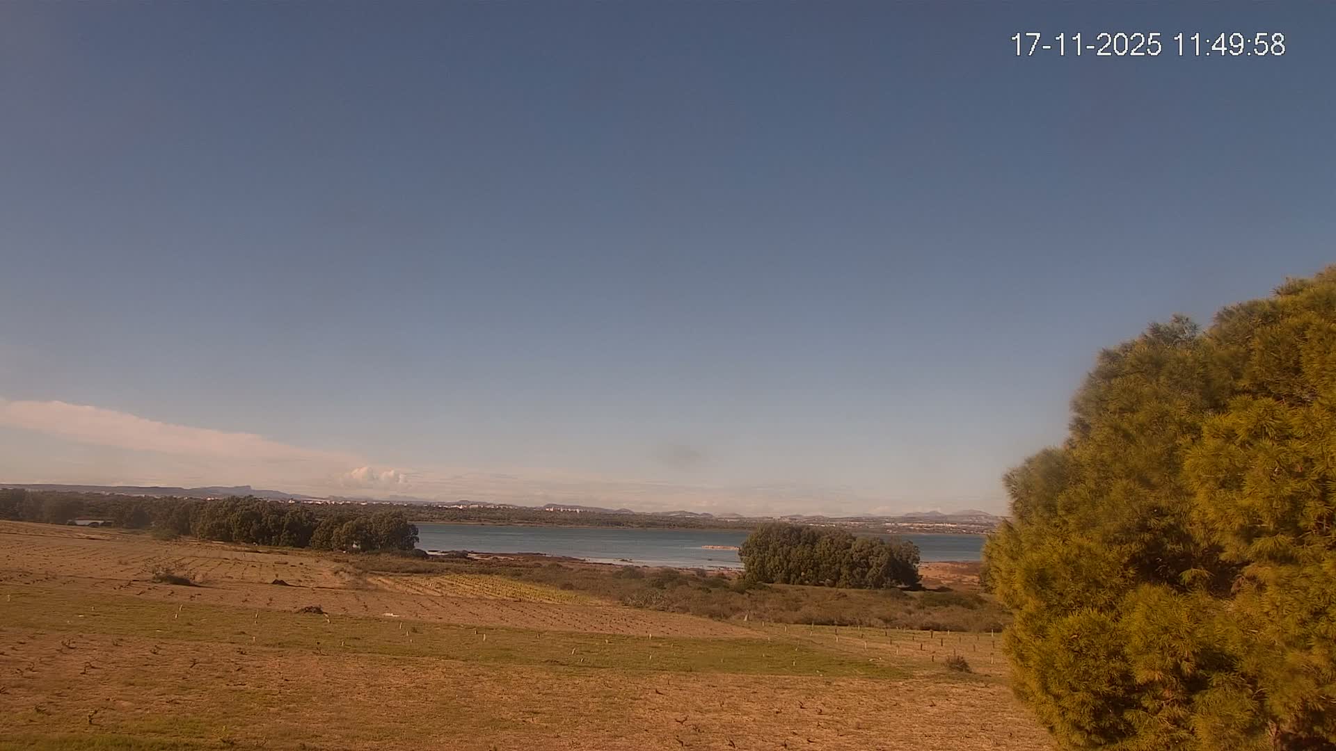 Laguna Salada de La Mata Lagoon Lake & -Parque Natural Lagunas de La Mata y Torrevieja Natural Park Live Cam - Torrevieja, Alicante, Valencia, Spain 