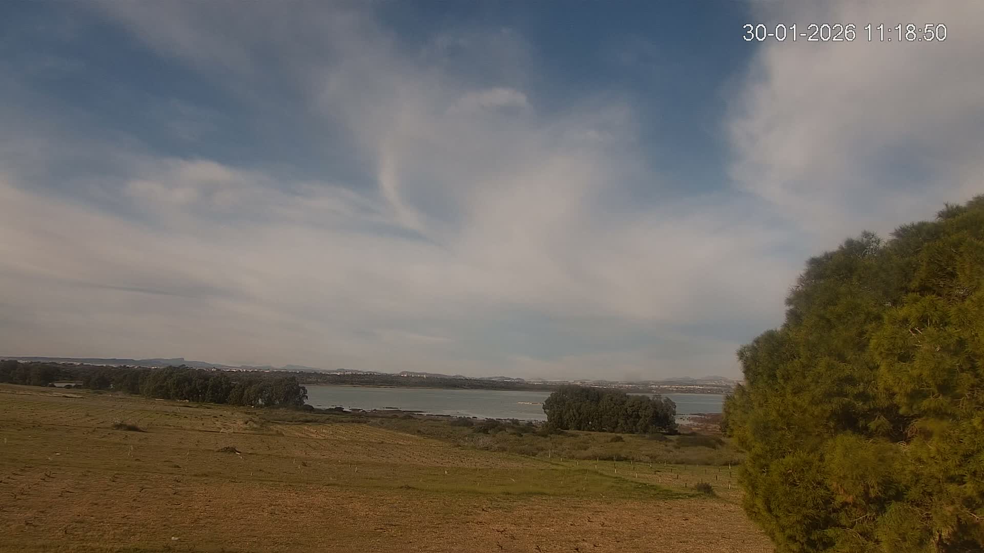 Laguna Salada de La Mata Lagoon Lake & -Parque Natural Lagunas de La Mata y Torrevieja Natural Park Live Cam - Torrevieja, Alicante, Valencia, Spain 