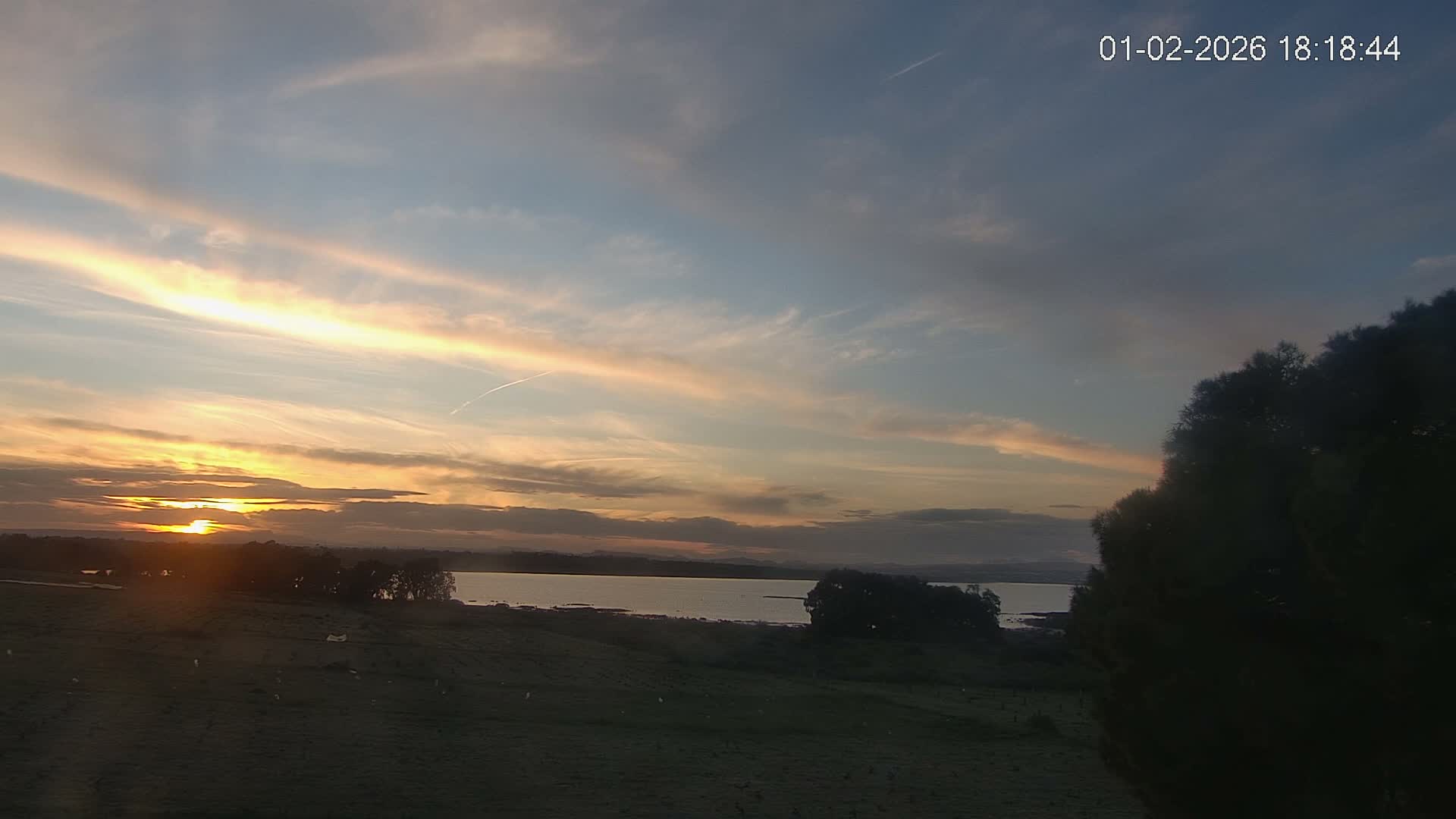 Laguna Salada de La Mata Lagoon Lake & -Parque Natural Lagunas de La Mata y Torrevieja Natural Park Live Cam - Torrevieja, Alicante, Valencia, Spain 