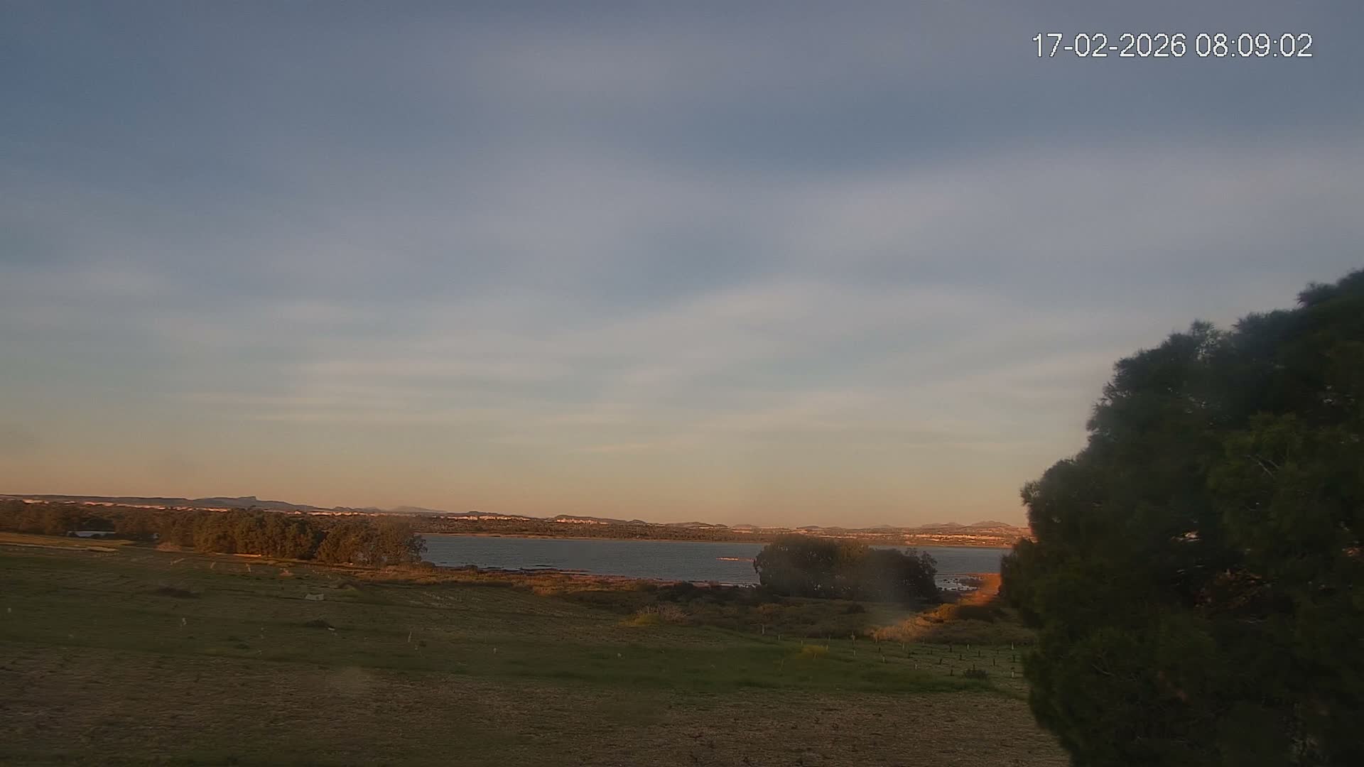 Laguna Salada de La Mata Lagoon Lake & -Parque Natural Lagunas de La Mata y Torrevieja Natural Park Live Cam - Torrevieja, Alicante, Valencia, Spain 
