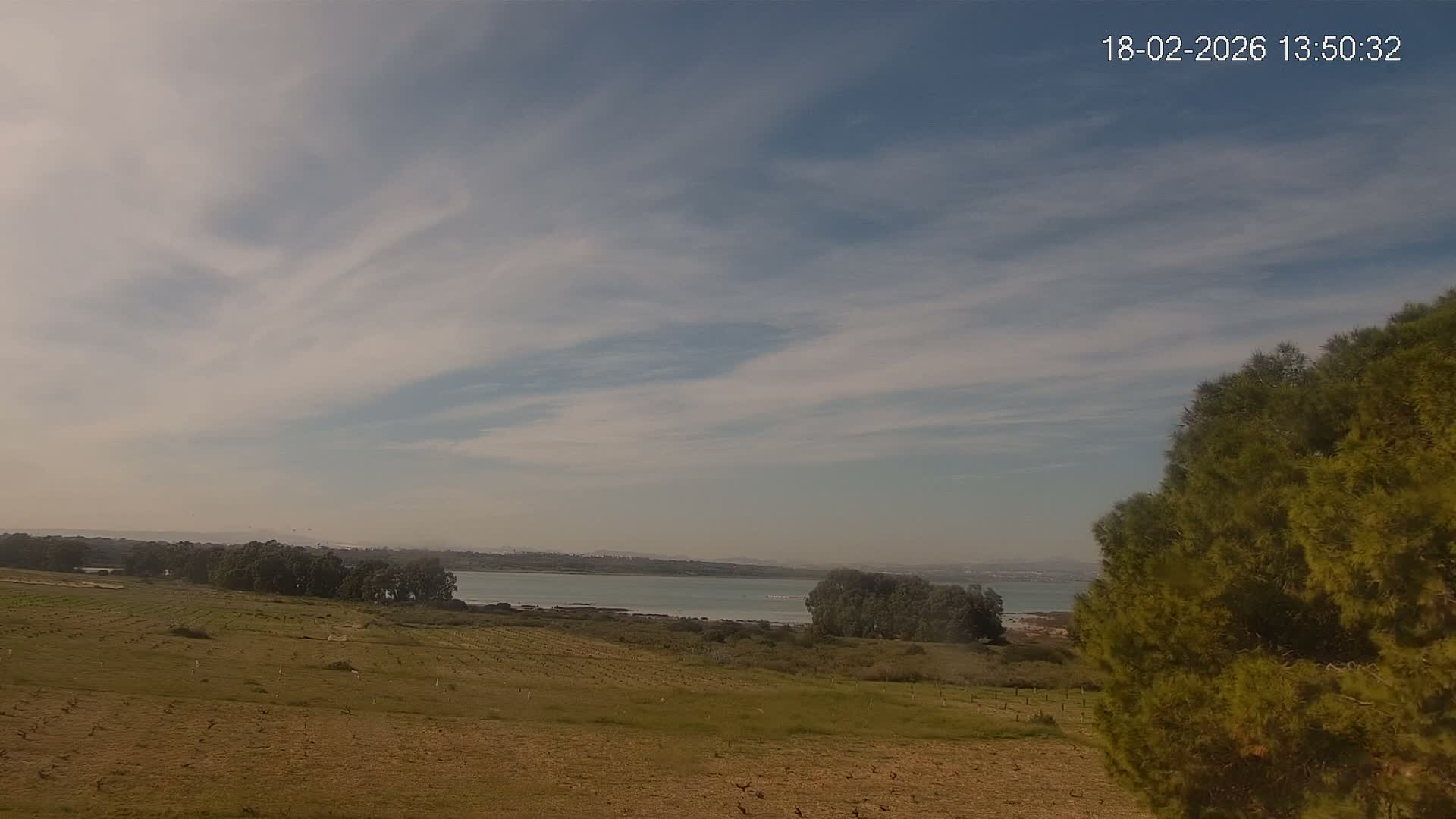 Laguna Salada de La Mata Lagoon Lake & -Parque Natural Lagunas de La Mata y Torrevieja Natural Park Live Cam - Torrevieja, Alicante, Valencia, Spain 