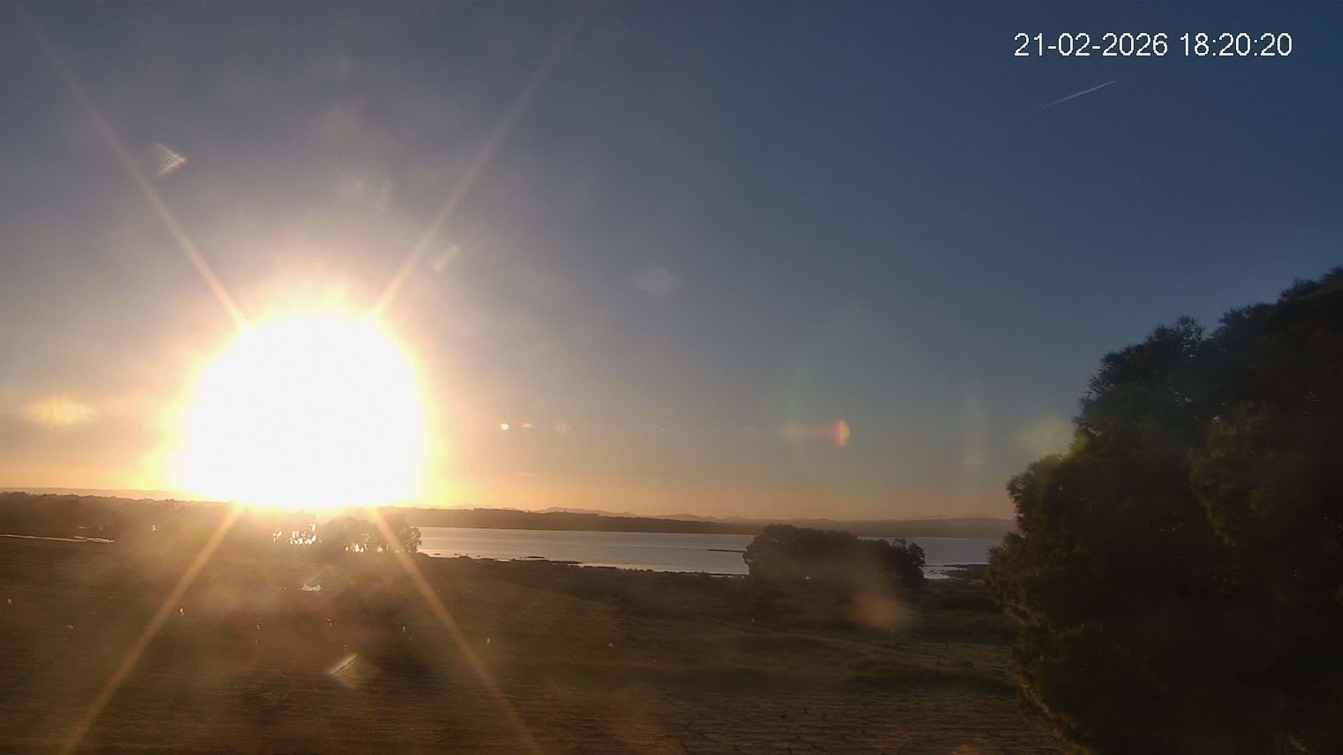 Laguna Salada de La Mata Lagoon Lake & -Parque Natural Lagunas de La Mata y Torrevieja Natural Park Live Cam - Torrevieja, Alicante, Valencia, Spain 