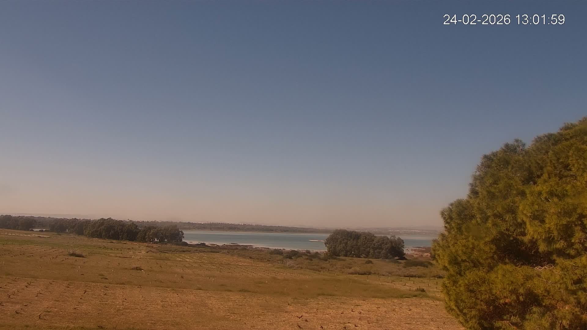 Laguna Salada de La Mata Lagoon Lake & -Parque Natural Lagunas de La Mata y Torrevieja Natural Park Live Cam - Torrevieja, Alicante, Valencia, Spain 
