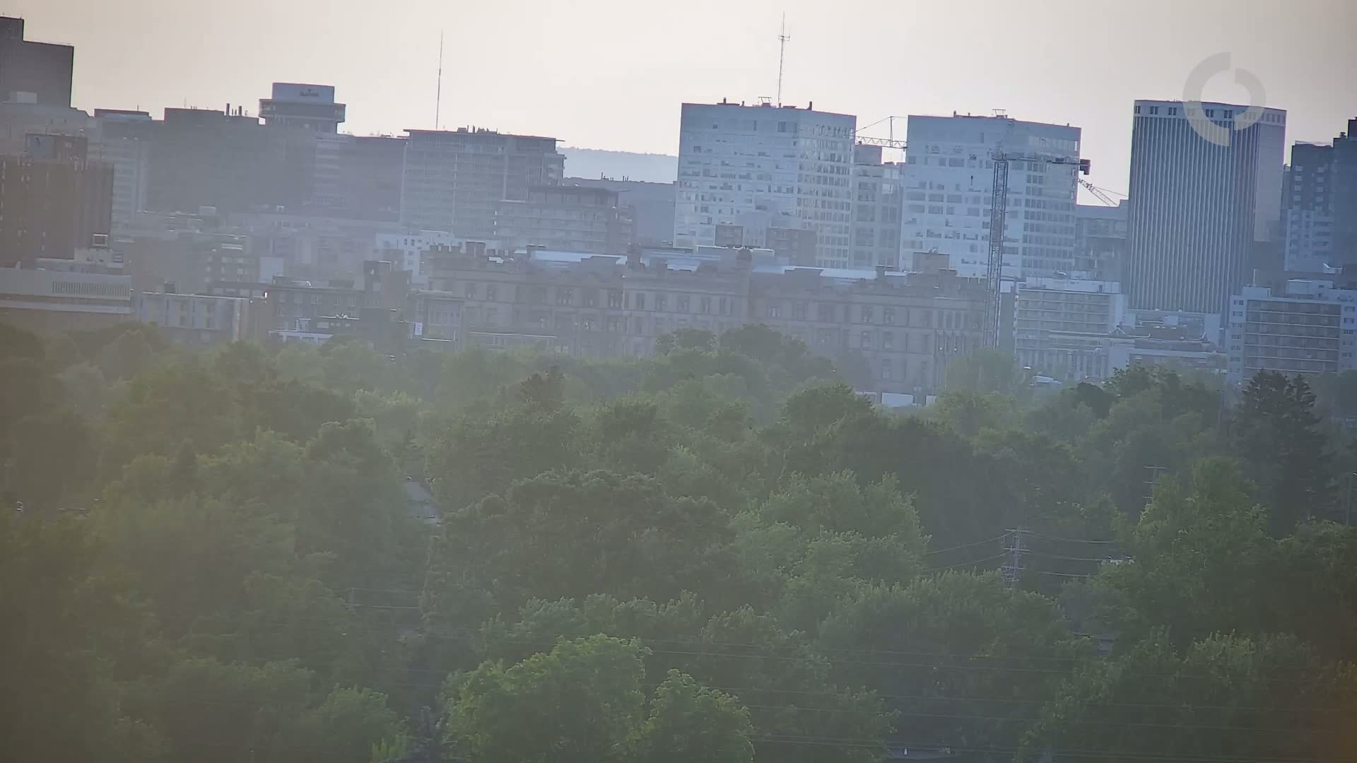Ottawa Dowtown Skyline Live Cam - Downtown, Ottawa, Ontario, Canada