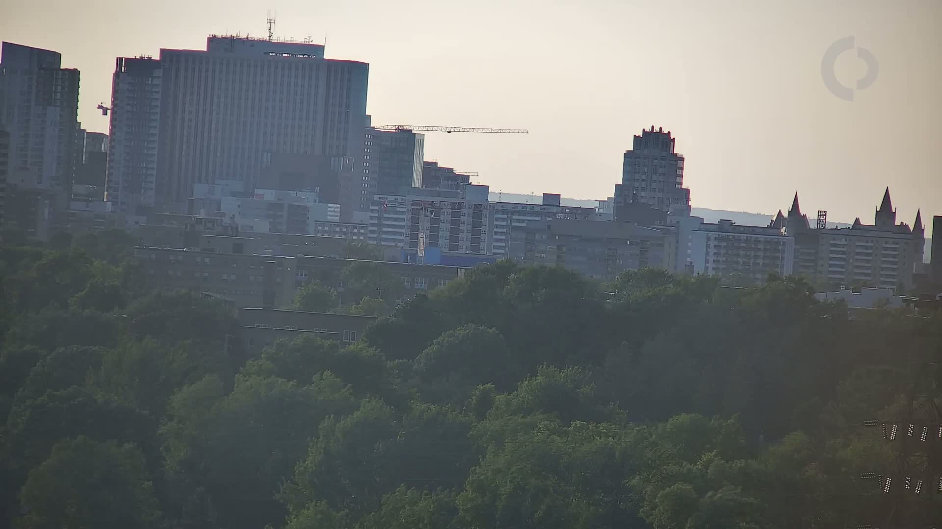 Ottawa Dowtown Skyline Live Cam - Downtown, Ottawa, Ontario, Canada