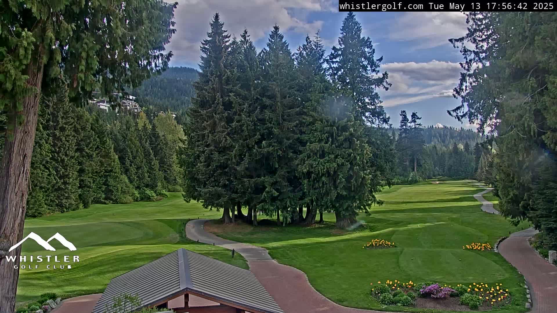 Whistler Golf Club 1st Hole Area Live Cam - Whistler,  Squamish-Lillooet, Sea to Sky Country, British Columbia, Canada