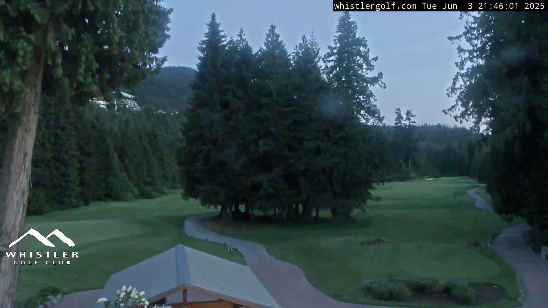 Whistler Golf Club Live Cam - Whistler,  Squamish-Lillooet, Sea to Sky Country, Bristish Columbia, Canada