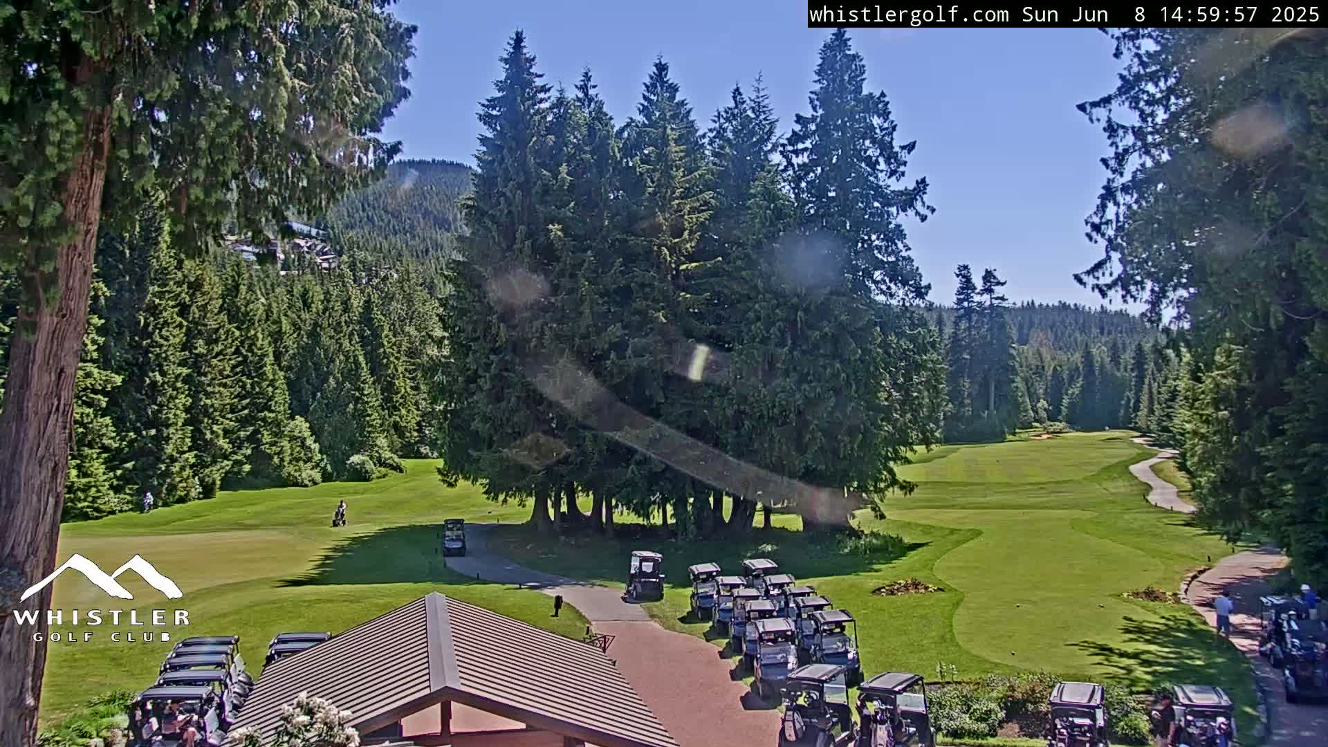 Whistler Golf Club Live Cam - Whistler,  Squamish-Lillooet, Sea to Sky Country, Bristish Columbia, Canada