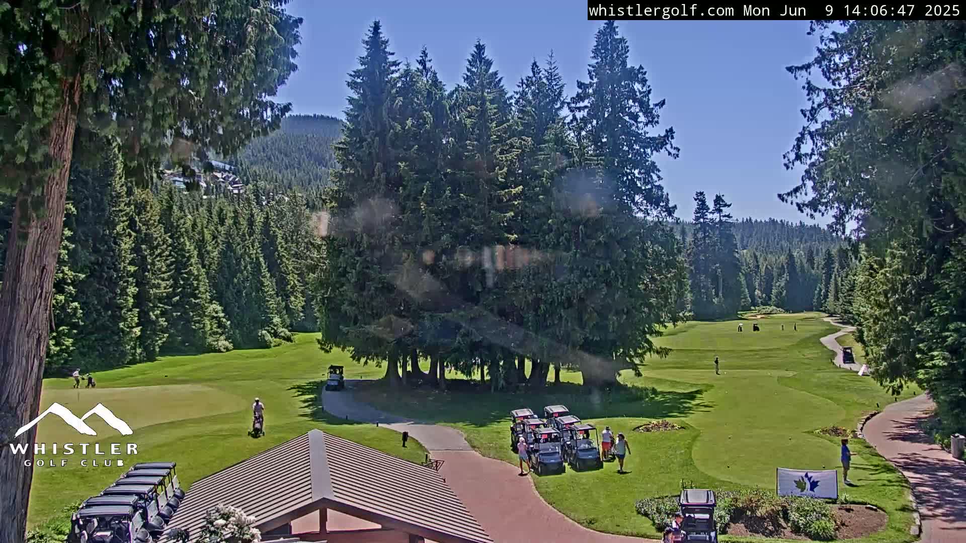 Whistler Golf Club Live Cam - Whistler,  Squamish-Lillooet, Sea to Sky Country, Bristish Columbia, Canada