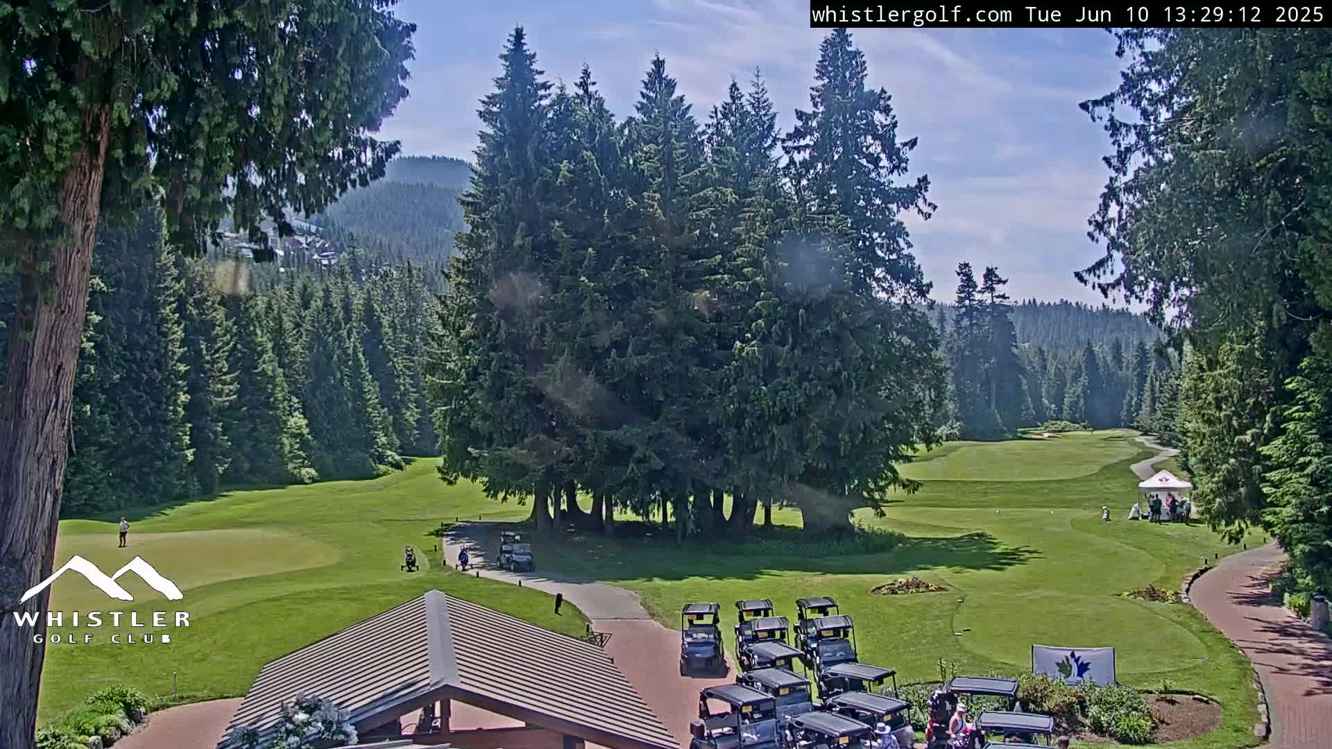 Whistler Golf Club Live Cam - Whistler,  Squamish-Lillooet, Sea to Sky Country, Bristish Columbia, Canada