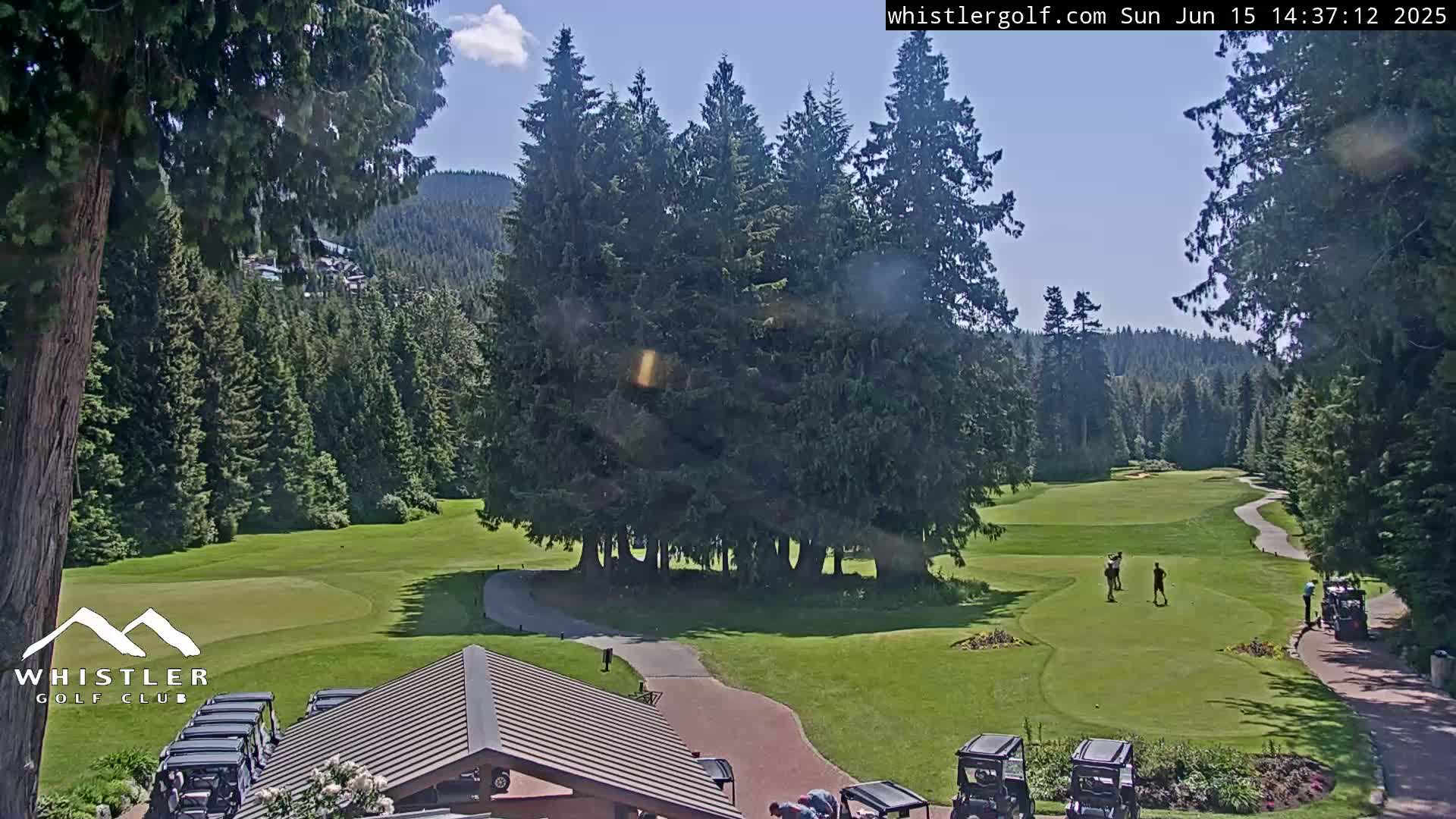 Whistler Golf Club Live Cam - Whistler,  Squamish-Lillooet, Sea to Sky Country, Bristish Columbia, Canada