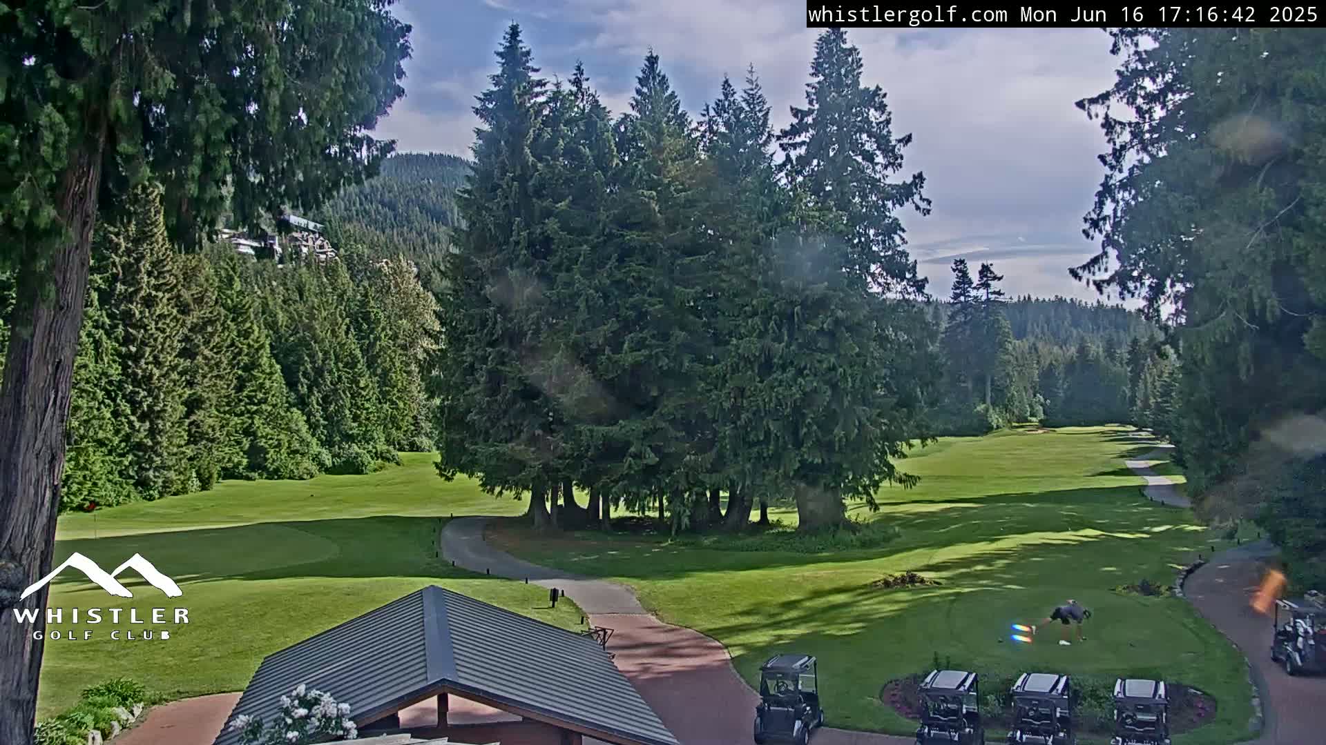 Whistler Golf Club Live Cam - Whistler,  Squamish-Lillooet, Sea to Sky Country, Bristish Columbia, Canada