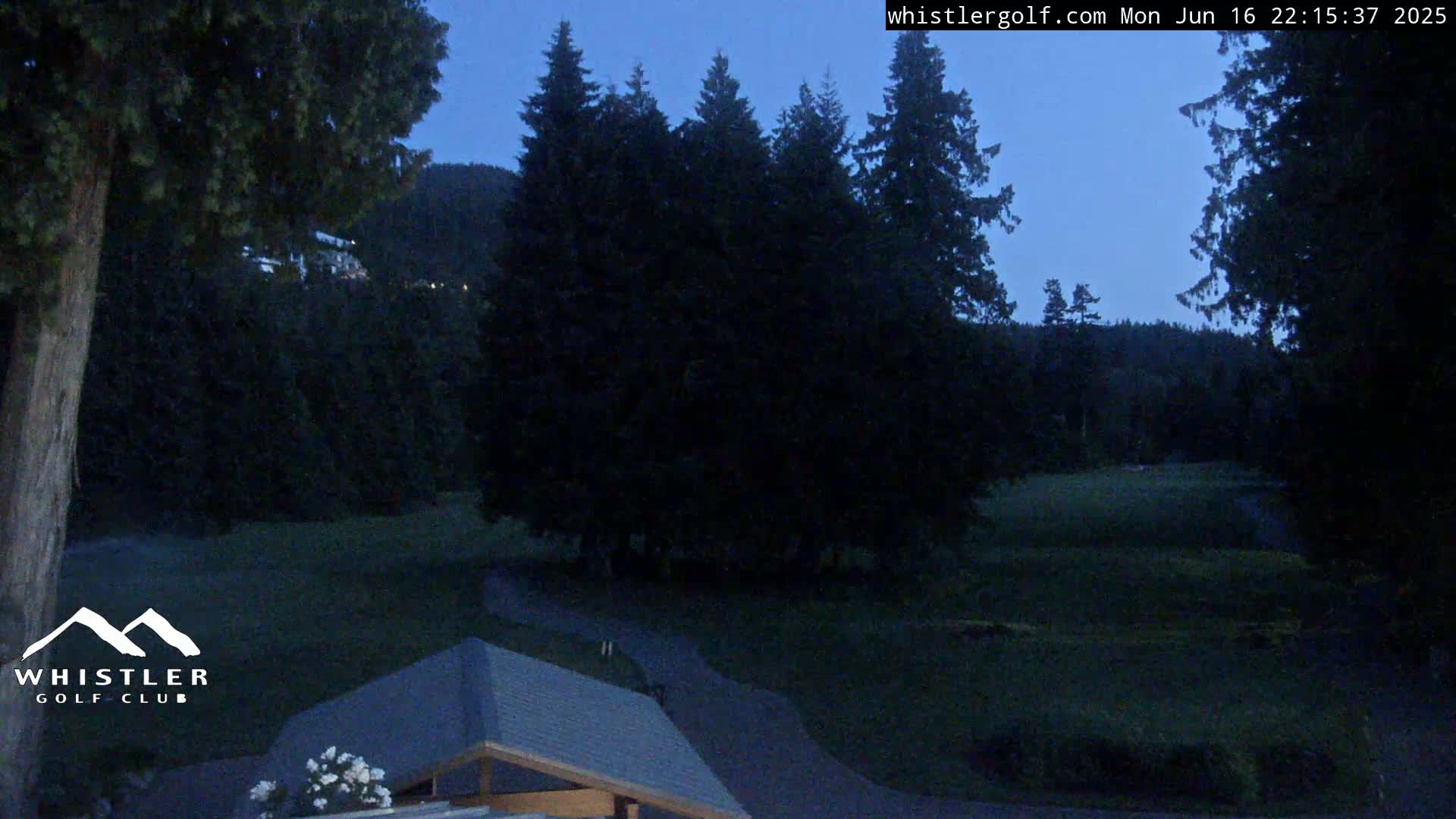 Whistler Golf Club 1st Hole Area Live Cam - Whistler,  Squamish-Lillooet, Sea to Sky Country, British Columbia, Canada