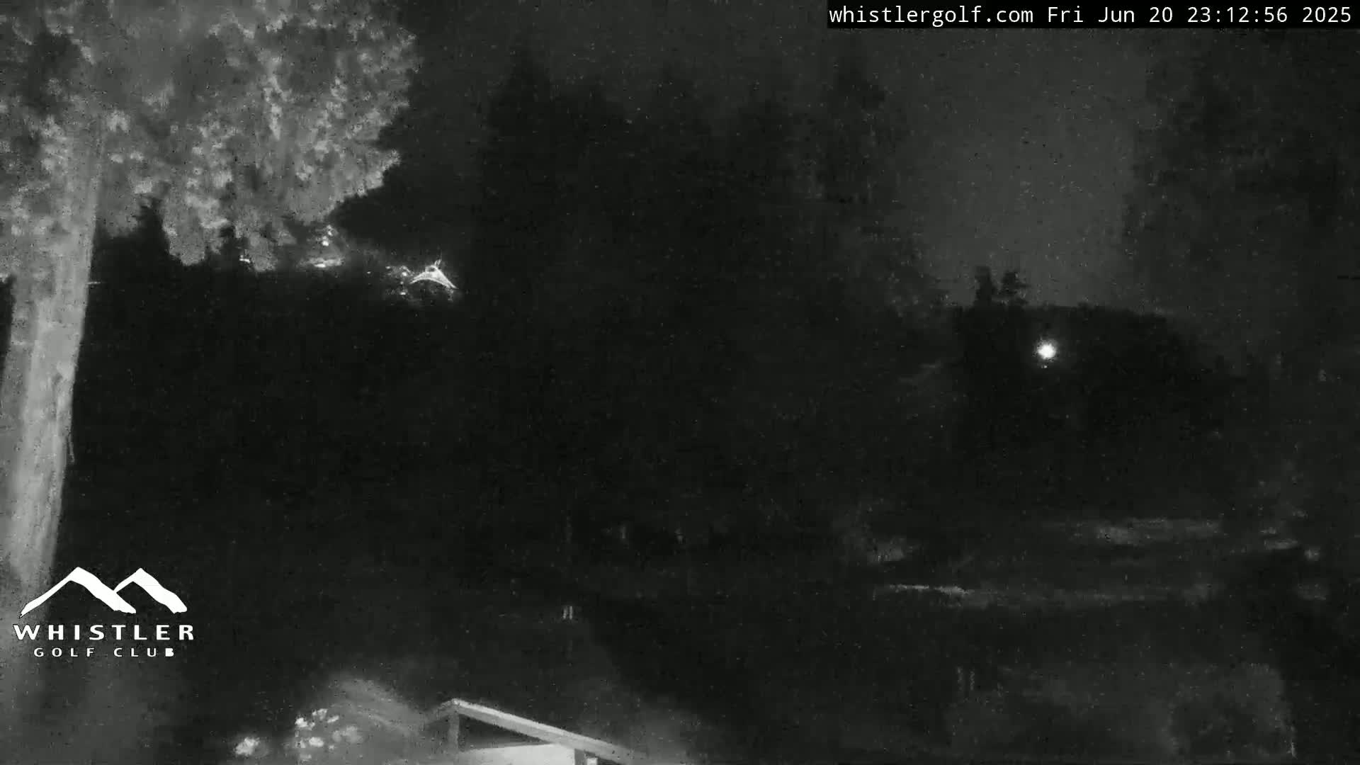 Whistler Golf Club 1st Hole Area Live Cam - Whistler,  Squamish-Lillooet, Sea to Sky Country, British Columbia, Canada