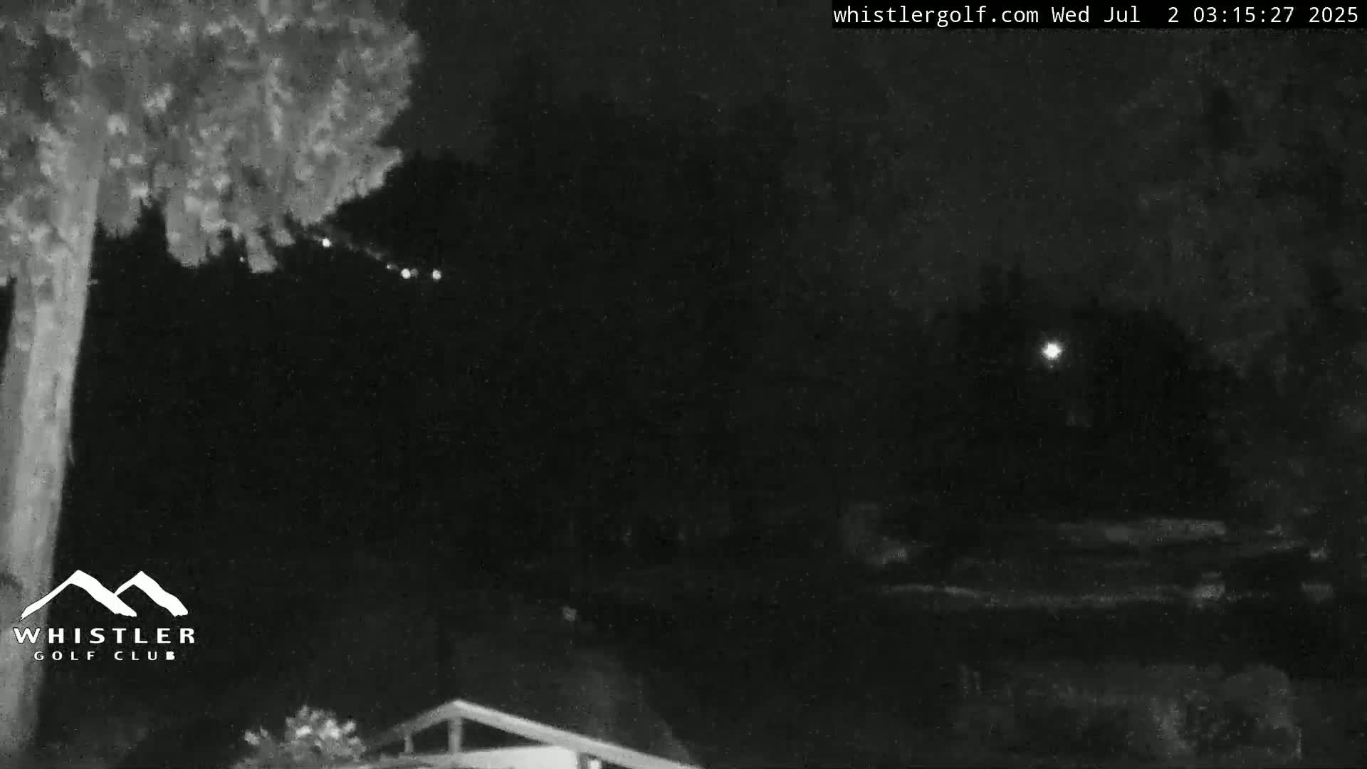 Whistler Golf Club 1st Hole Area Live Cam - Whistler,  Squamish-Lillooet, Sea to Sky Country, British Columbia, Canada