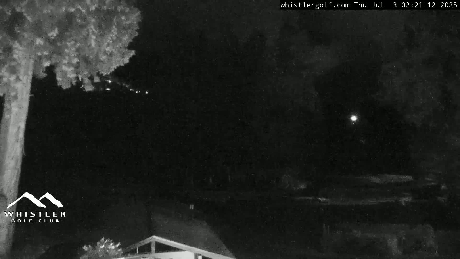 Whistler Golf Club 1st Hole Area Live Cam - Whistler,  Squamish-Lillooet, Sea to Sky Country, British Columbia, Canada