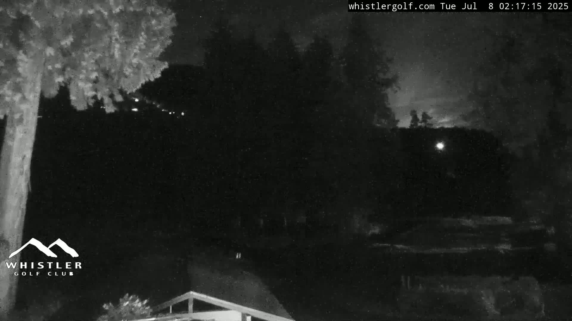 Whistler Golf Club 1st Hole Area Live Cam - Whistler,  Squamish-Lillooet, Sea to Sky Country, British Columbia, Canada