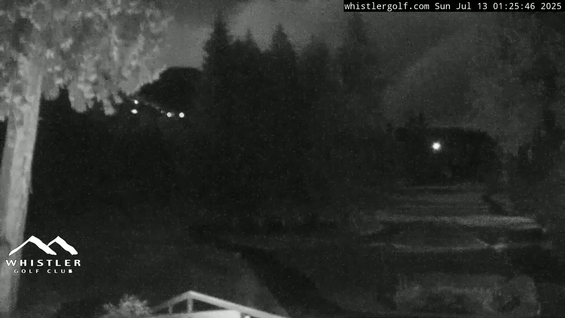 Whistler Golf Club 1st Hole Area Live Cam - Whistler,  Squamish-Lillooet, Sea to Sky Country, British Columbia, Canada