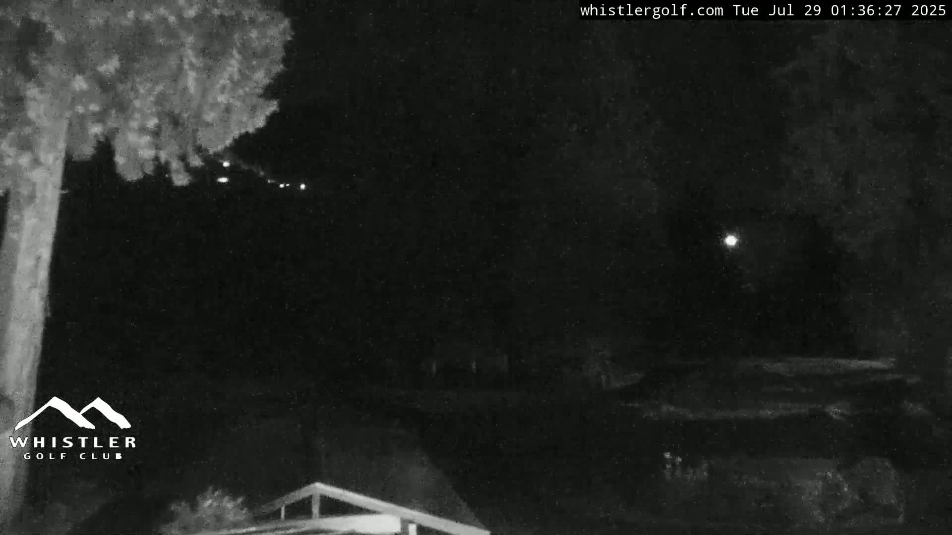 Whistler Golf Club 1st Hole Area Live Cam - Whistler,  Squamish-Lillooet, Sea to Sky Country, British Columbia, Canada