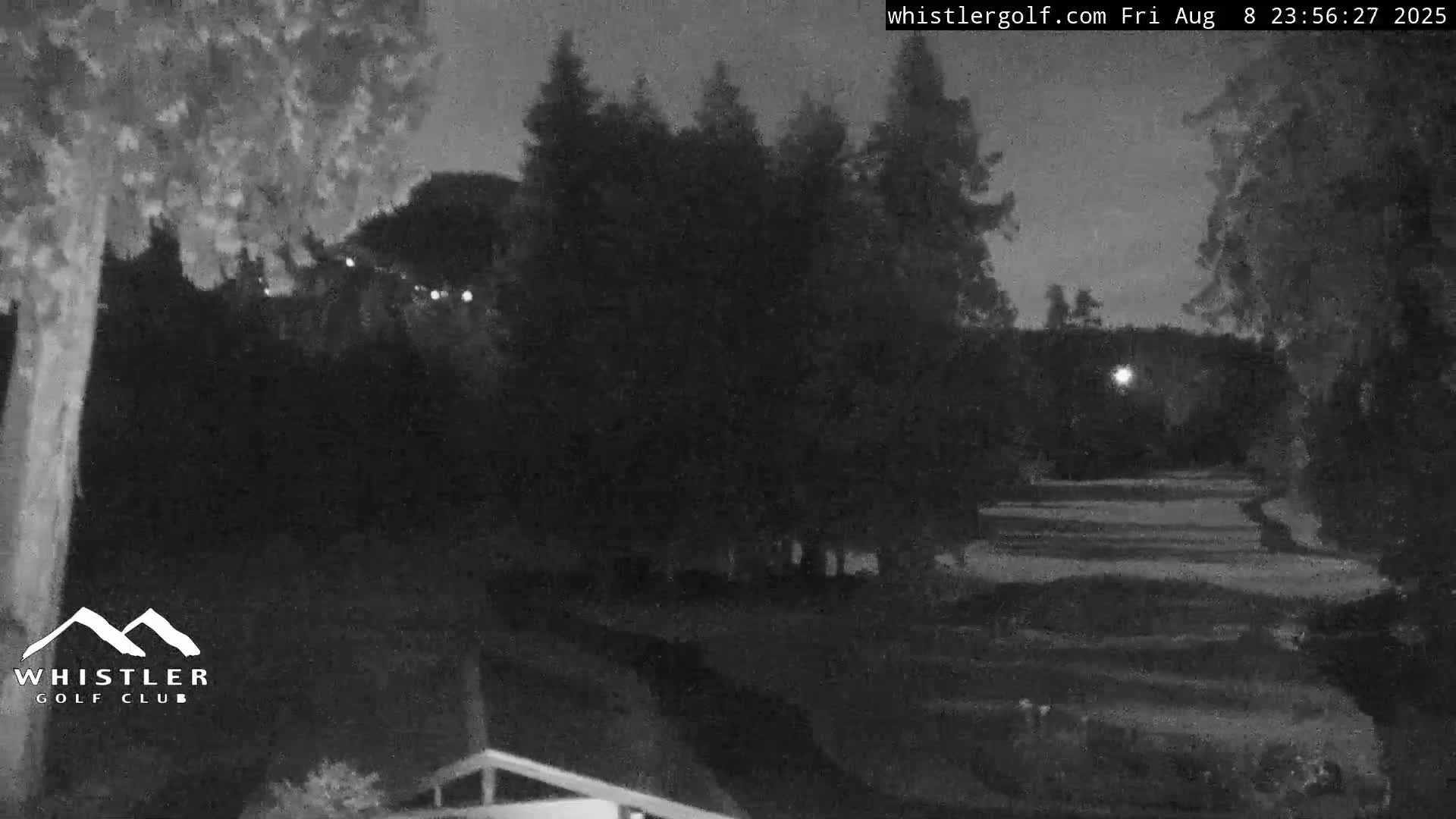 Whistler Golf Club 1st Hole Area Live Cam - Whistler,  Squamish-Lillooet, Sea to Sky Country, British Columbia, Canada