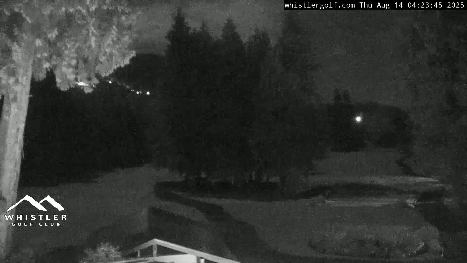 Whistler Golf Club 1st Hole Area Live Cam - Whistler,  Squamish-Lillooet, Sea to Sky Country, British Columbia, Canada