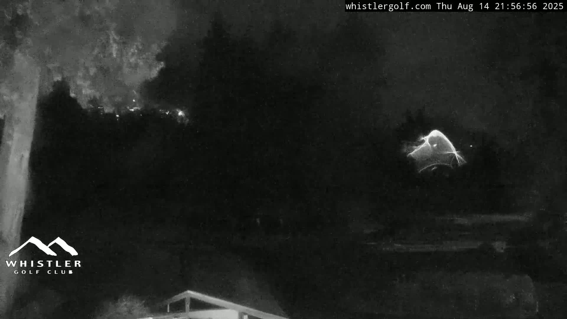 Whistler Golf Club 1st Hole Area Live Cam - Whistler,  Squamish-Lillooet, Sea to Sky Country, British Columbia, Canada