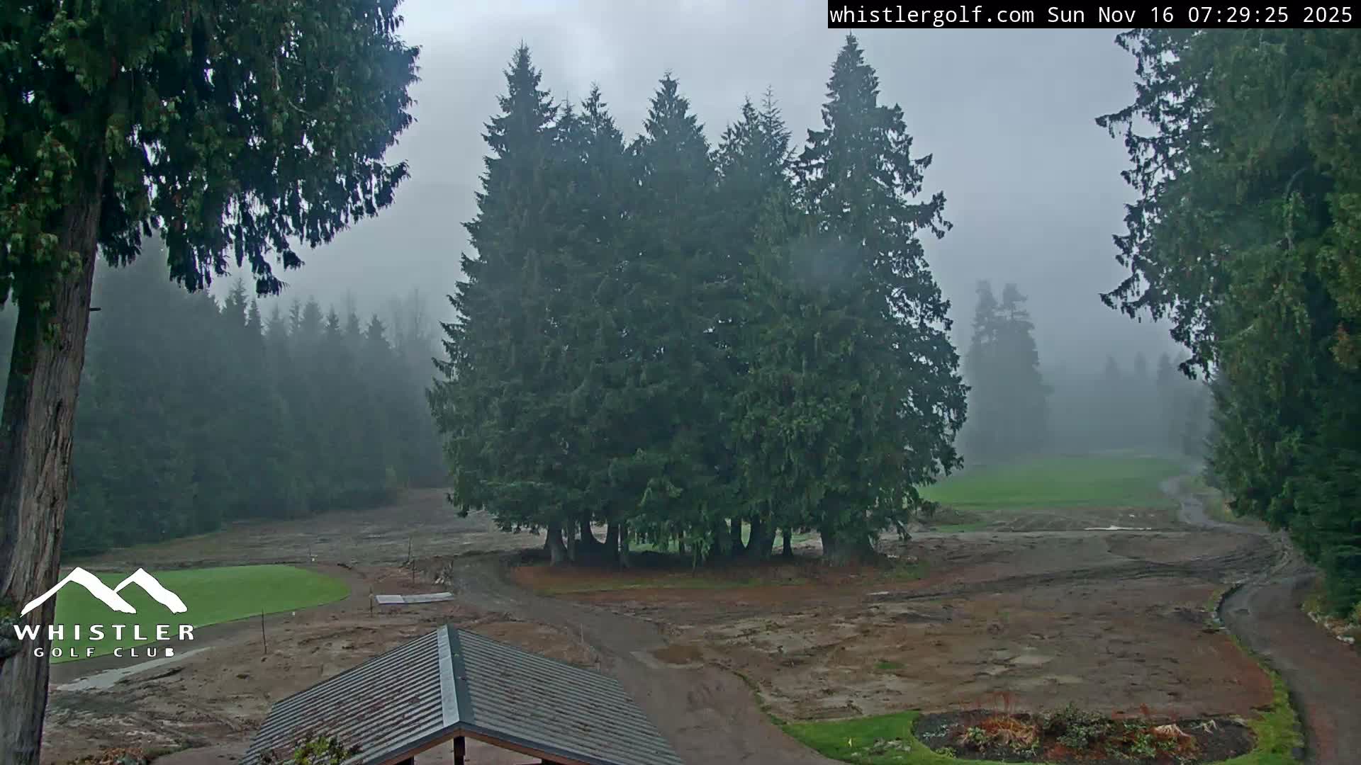 Whistler Golf Club 1st Hole Area Live Cam - Whistler,  Squamish-Lillooet, Sea to Sky Country, British Columbia, Canada