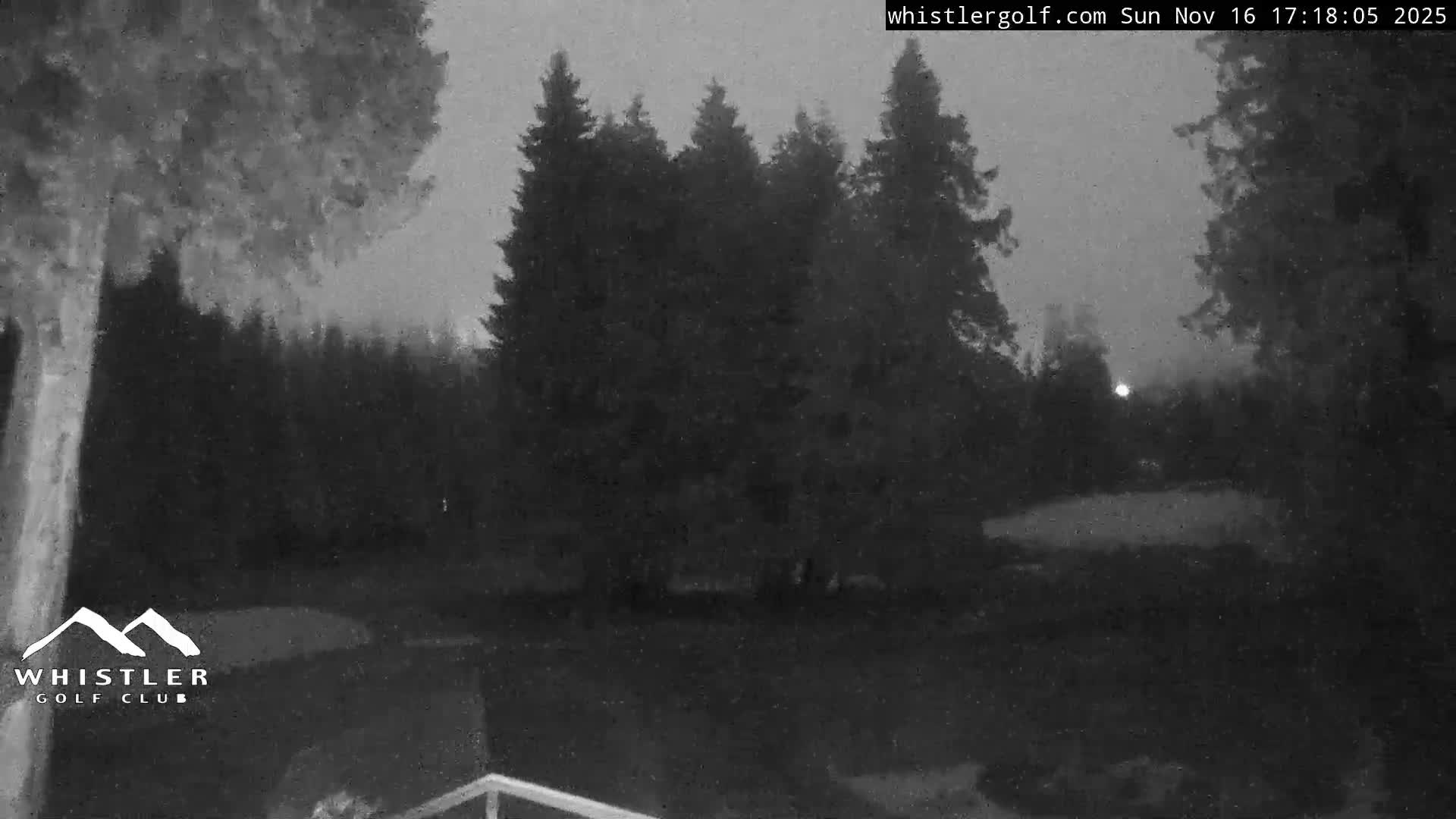 Whistler Golf Club 1st Hole Area Live Cam - Whistler,  Squamish-Lillooet, Sea to Sky Country, British Columbia, Canada