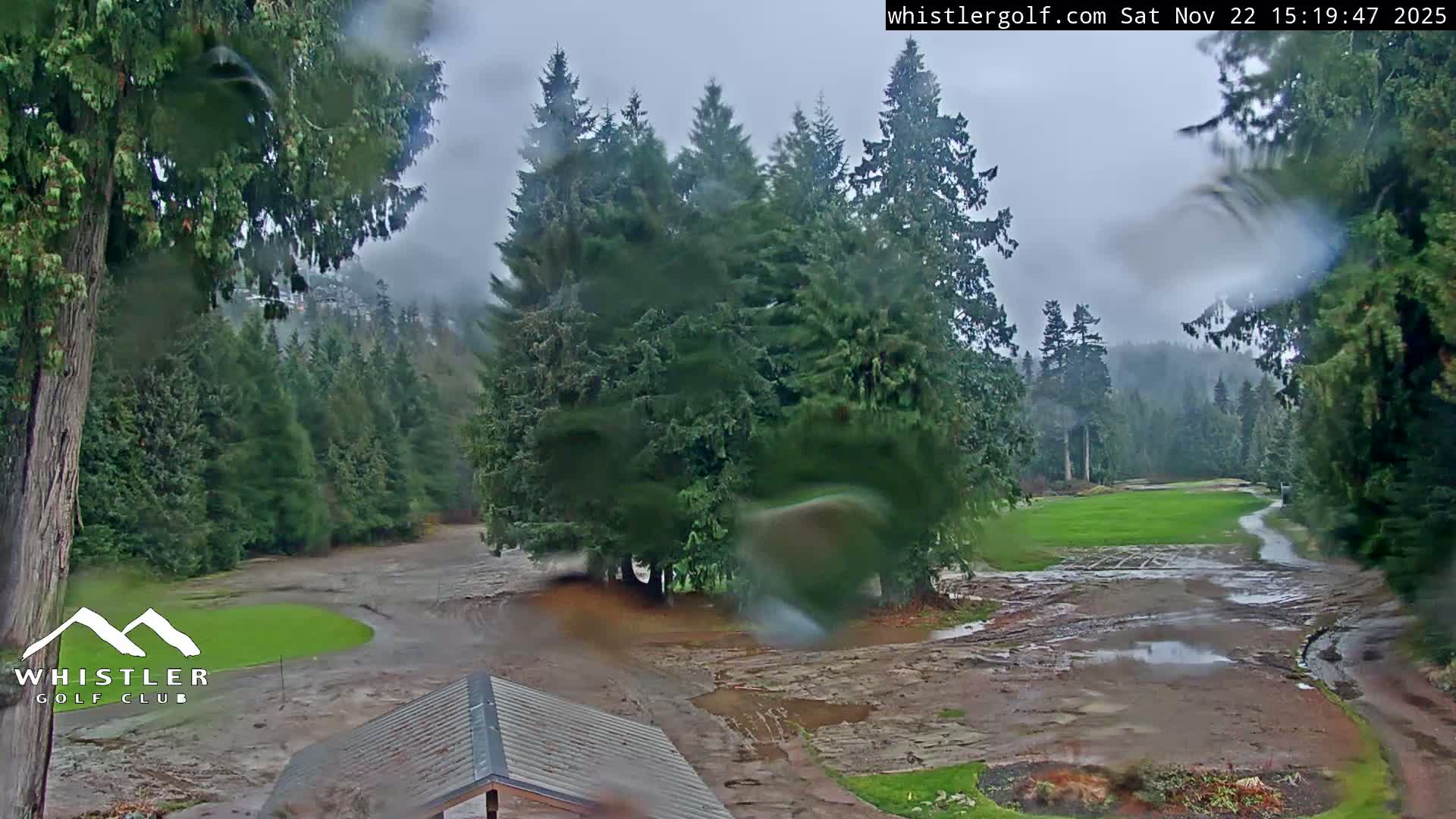 Whistler Golf Club 1st Hole Area Live Cam - Whistler,  Squamish-Lillooet, Sea to Sky Country, British Columbia, Canada