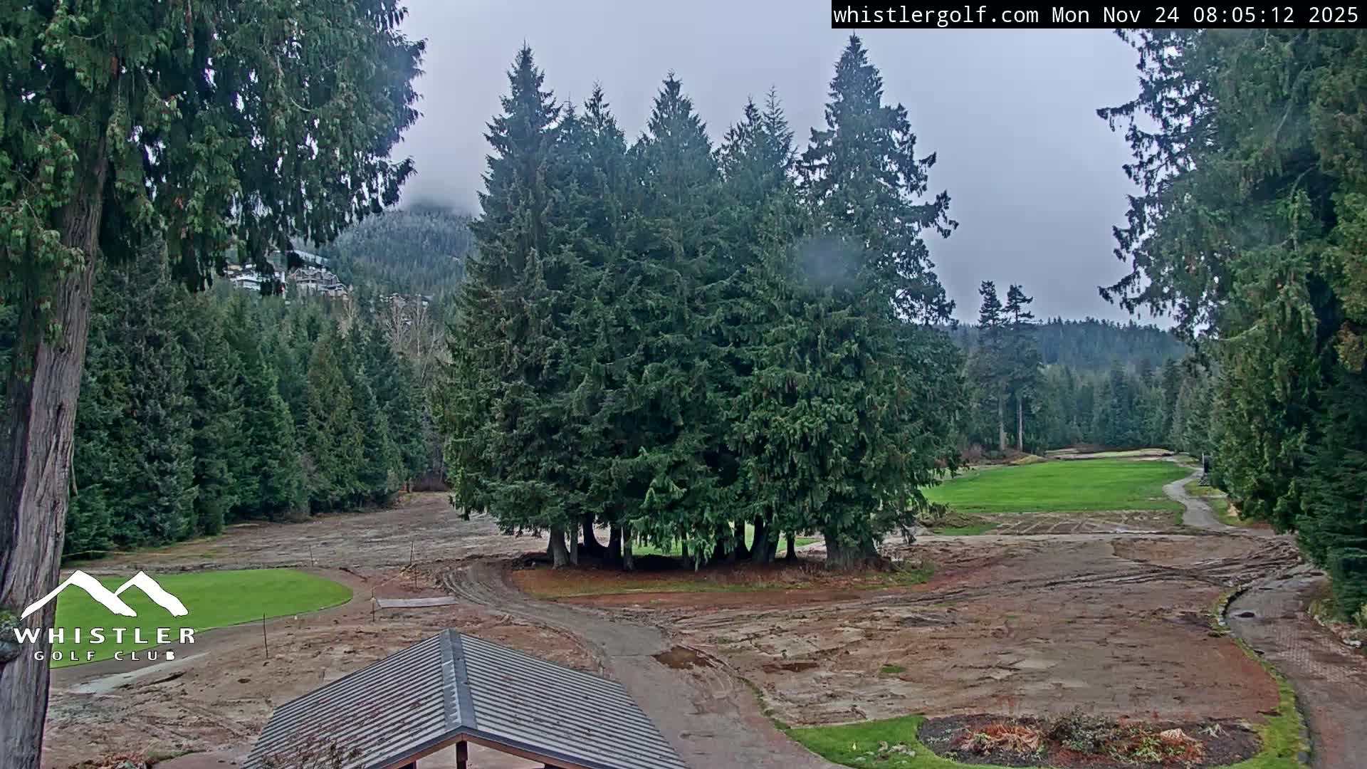 Whistler Golf Club 1st Hole Area Live Cam - Whistler,  Squamish-Lillooet, Sea to Sky Country, British Columbia, Canada