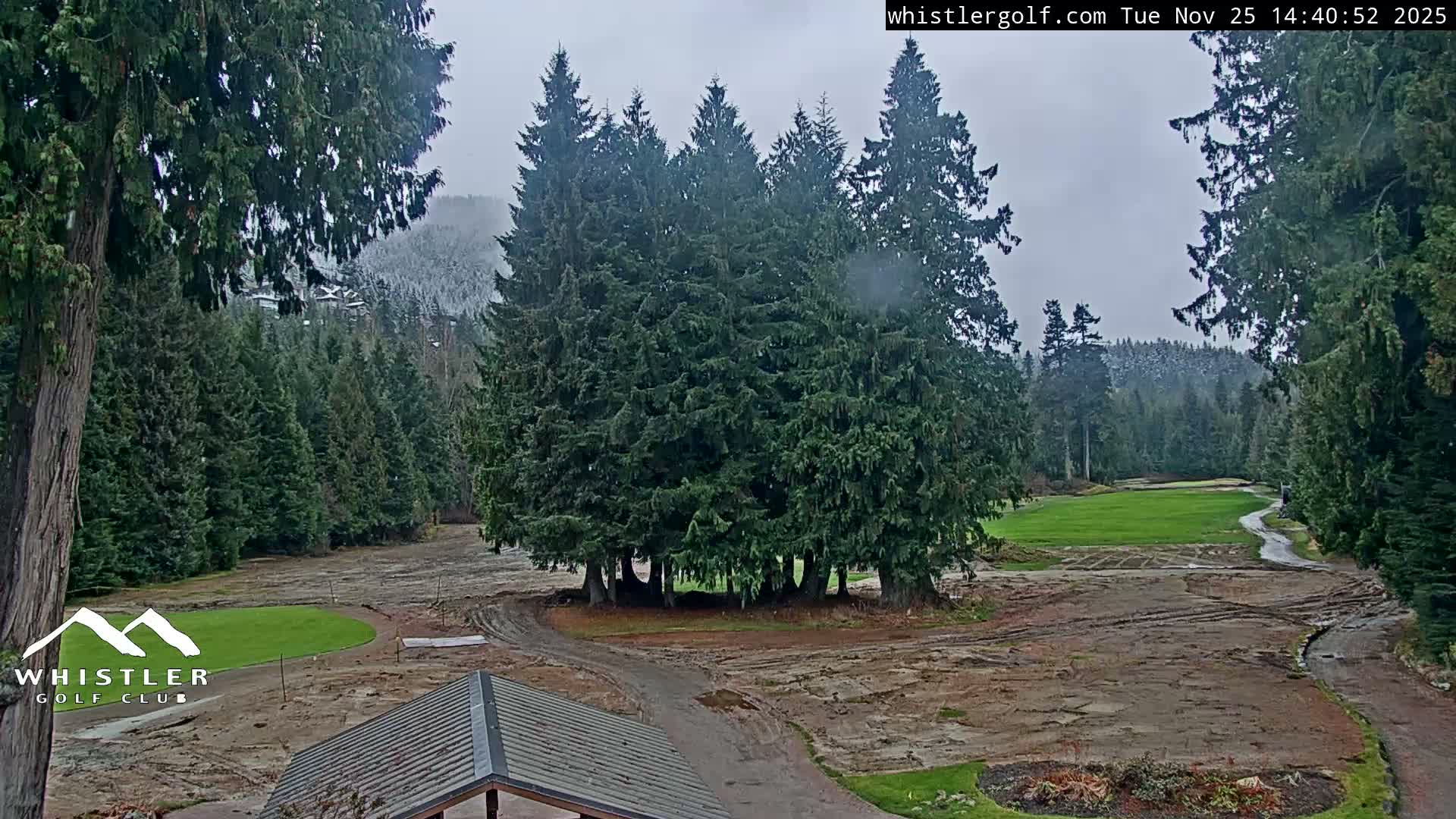 Whistler Golf Club 1st Hole Area Live Cam - Whistler,  Squamish-Lillooet, Sea to Sky Country, British Columbia, Canada