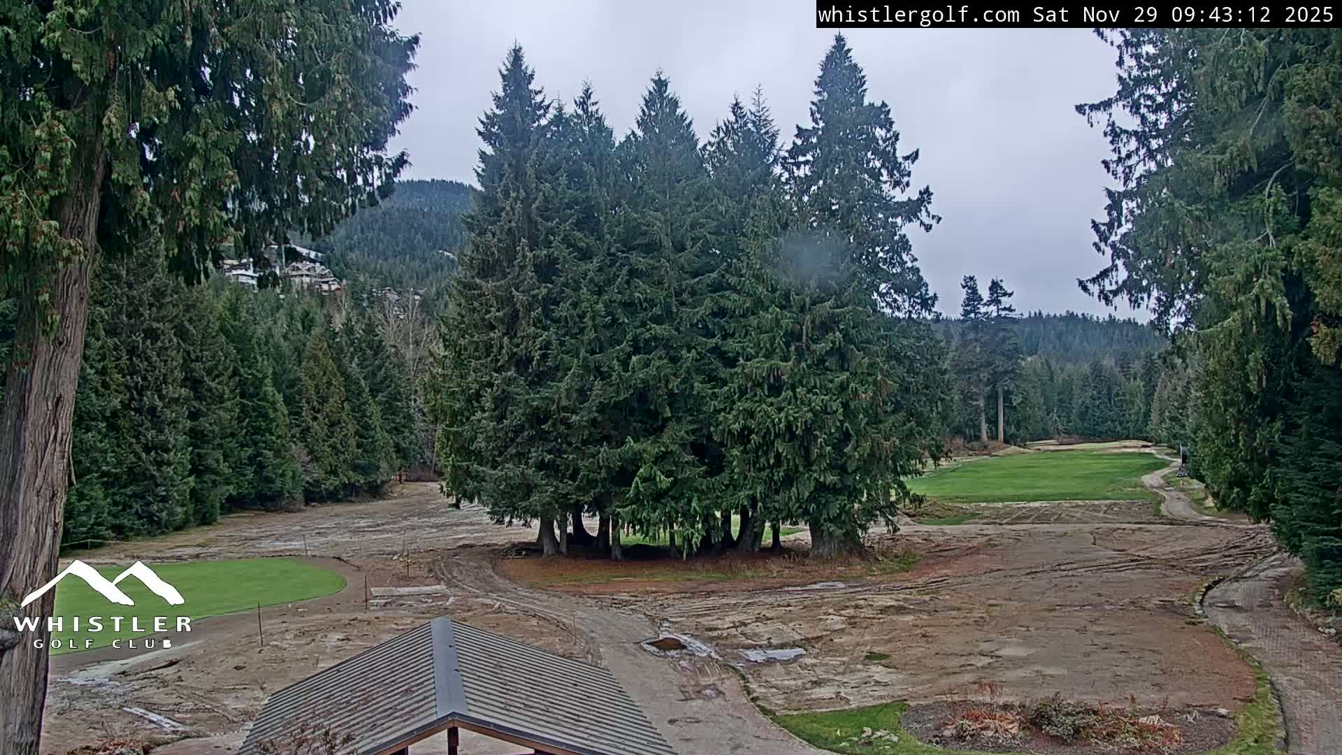 Whistler Golf Club 1st Hole Area Live Cam - Whistler,  Squamish-Lillooet, Sea to Sky Country, British Columbia, Canada
