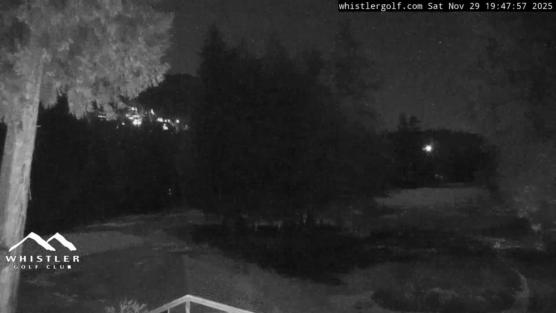 Whistler Golf Club 1st Hole Area Live Cam - Whistler,  Squamish-Lillooet, Sea to Sky Country, British Columbia, Canada