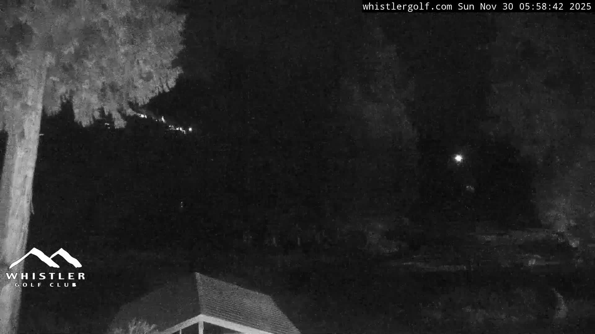 Whistler Golf Club 1st Hole Area Live Cam - Whistler,  Squamish-Lillooet, Sea to Sky Country, British Columbia, Canada