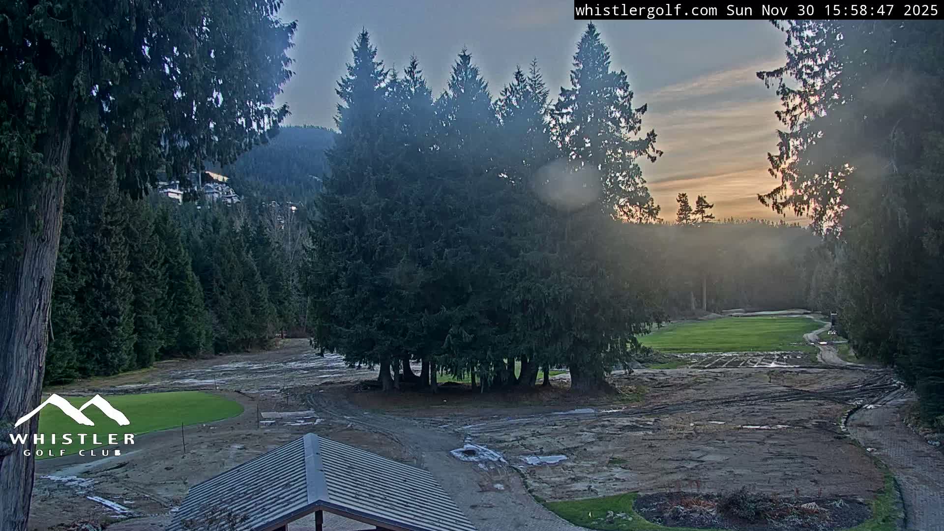 Whistler Golf Club 1st Hole Area Live Cam - Whistler,  Squamish-Lillooet, Sea to Sky Country, British Columbia, Canada