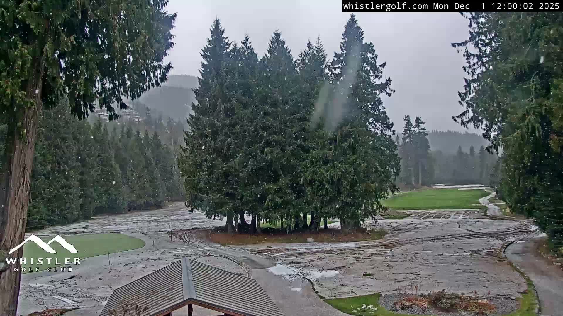 Whistler Golf Club 1st Hole Area Live Cam - Whistler,  Squamish-Lillooet, Sea to Sky Country, British Columbia, Canada