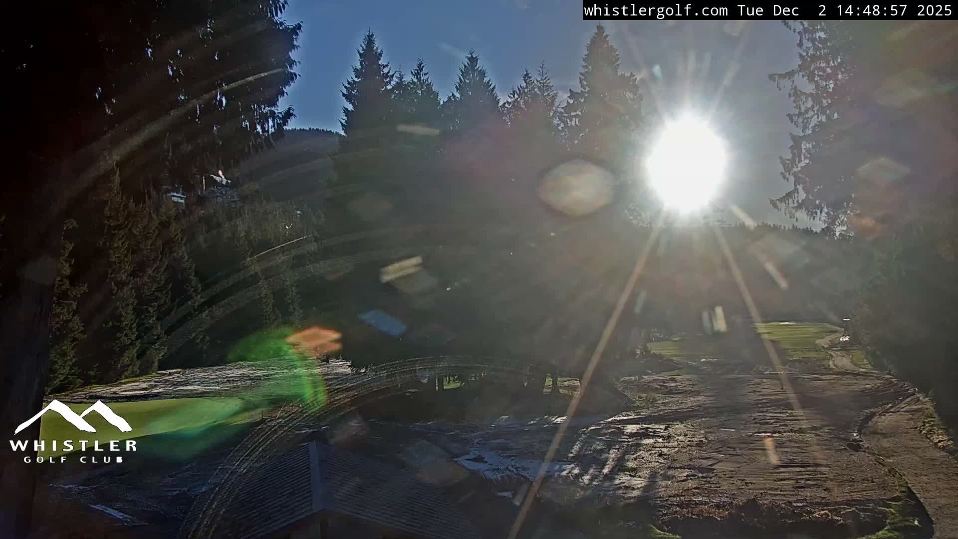 Whistler Golf Club 1st Hole Area Live Cam - Whistler,  Squamish-Lillooet, Sea to Sky Country, British Columbia, Canada